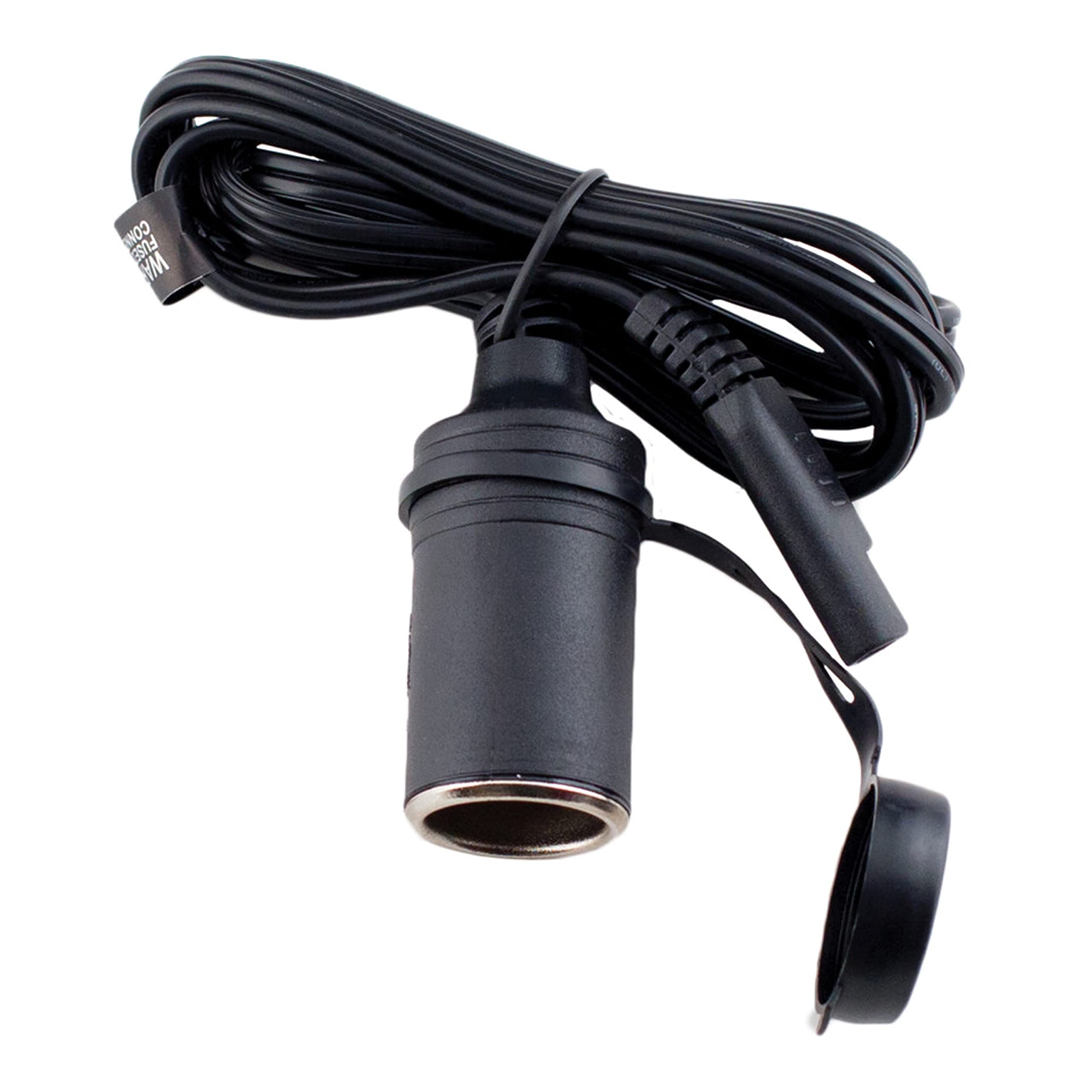 Battery Tender Female Cigarette Adapter Accessory Cable - 12 Volt Lighter Socket With 5 Foot Charging Cable For Battery To Batte