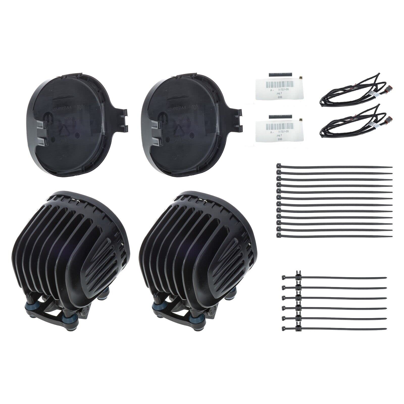 Mopar Off Road Light Kit for Jeep Wrangler - Model 82215386AB, Black
