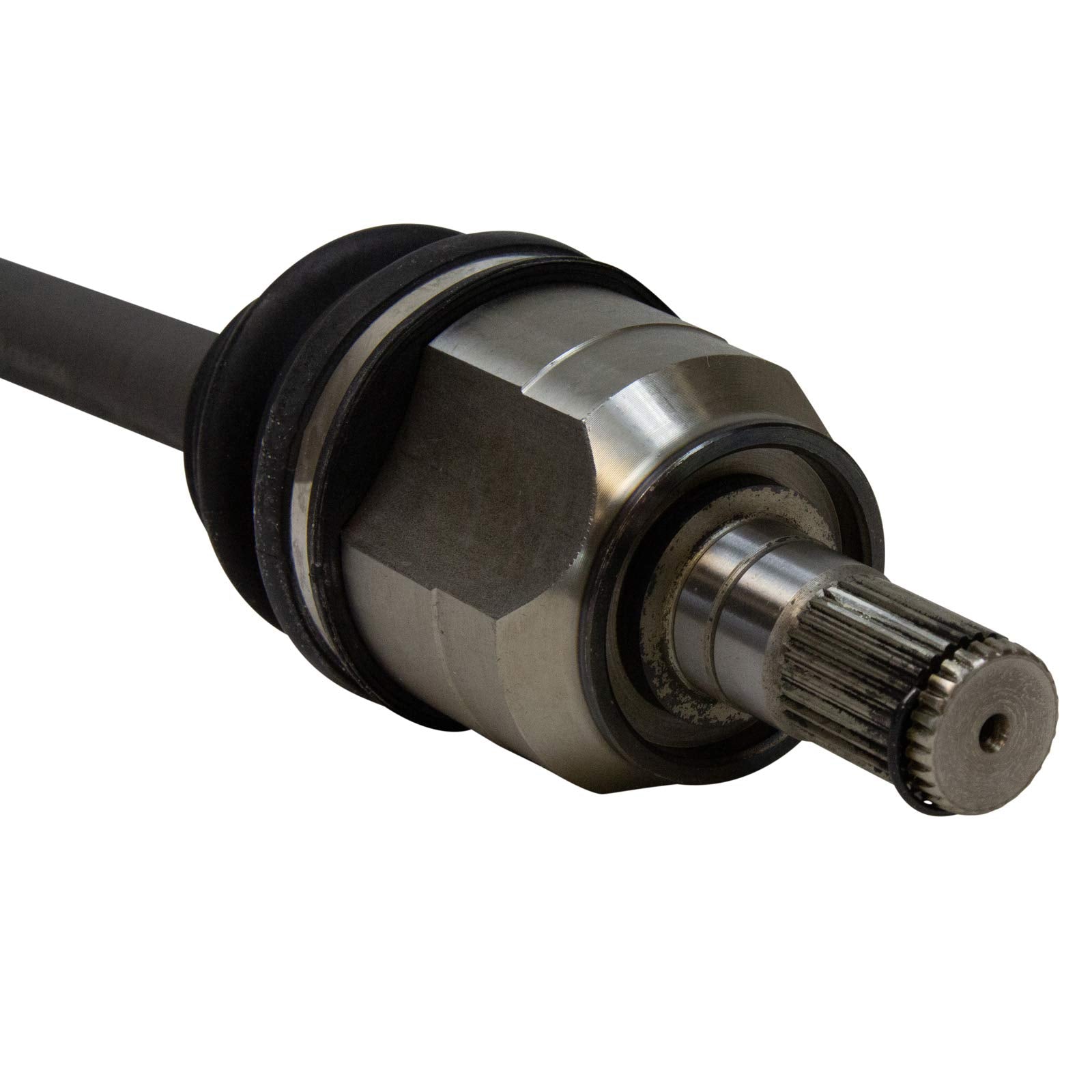 TRQ CV Axle Shaft Assembly - Front Left Driver Side for 2011-2015 Hyundai Sonata Hybrid, 2012-2020 Kia Optima Hybrid, Model CSA70347