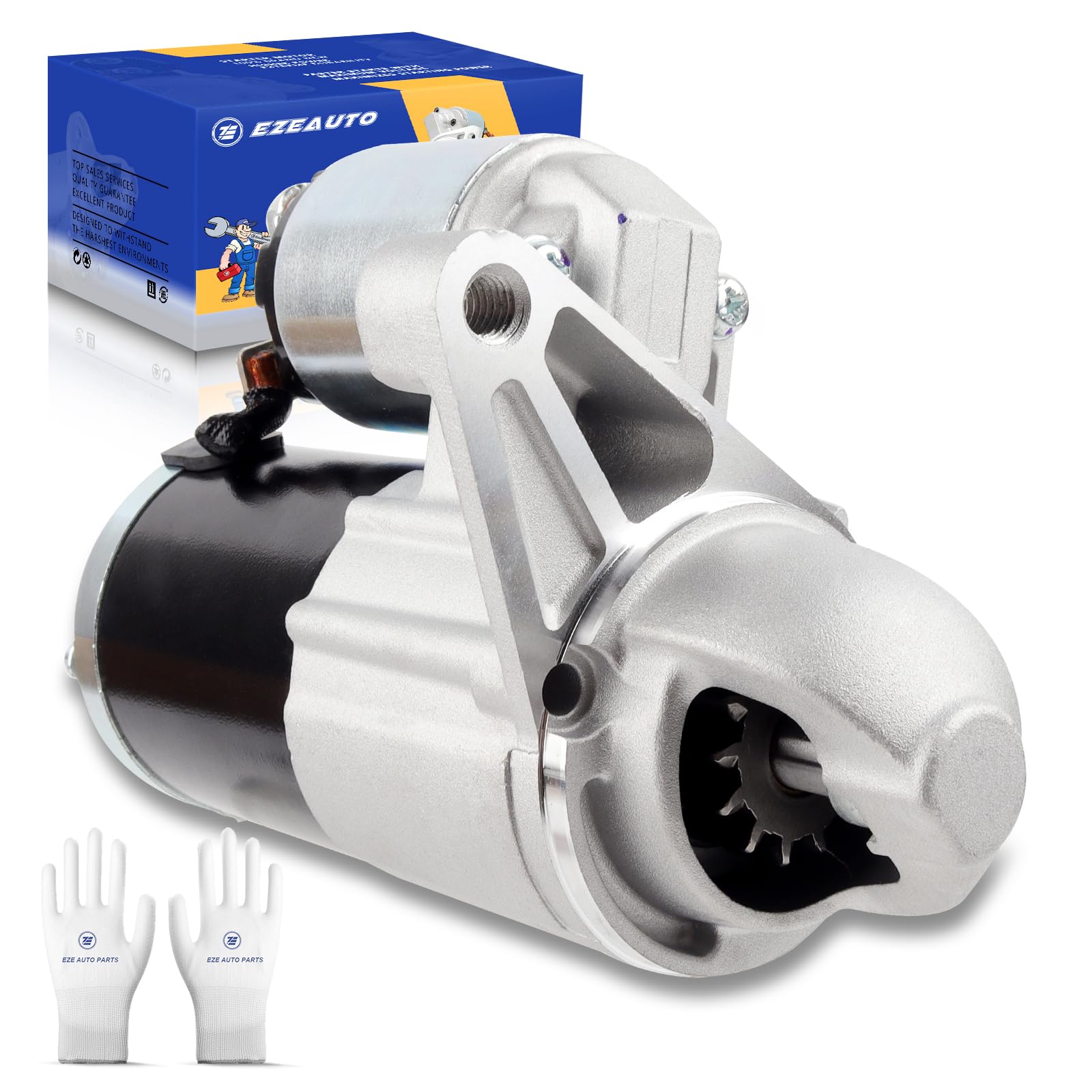 Ezexpreze 19260 New Starter Compatible with Ford F-150, Transit-150, Transit-250, Transit-350, Mustang, Expedition & Lincoln Nav