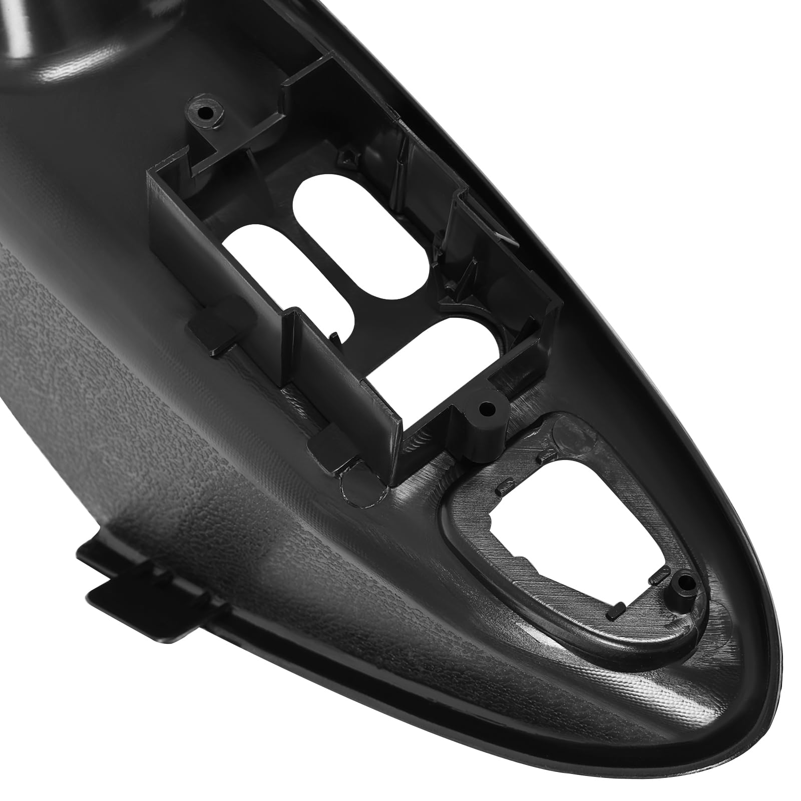 ECOTRIC Door Panel Pull Handle for 1994-2004 Mustang, Black, Plastic, Model CA-92, Pair Set for 2-Door Coupe