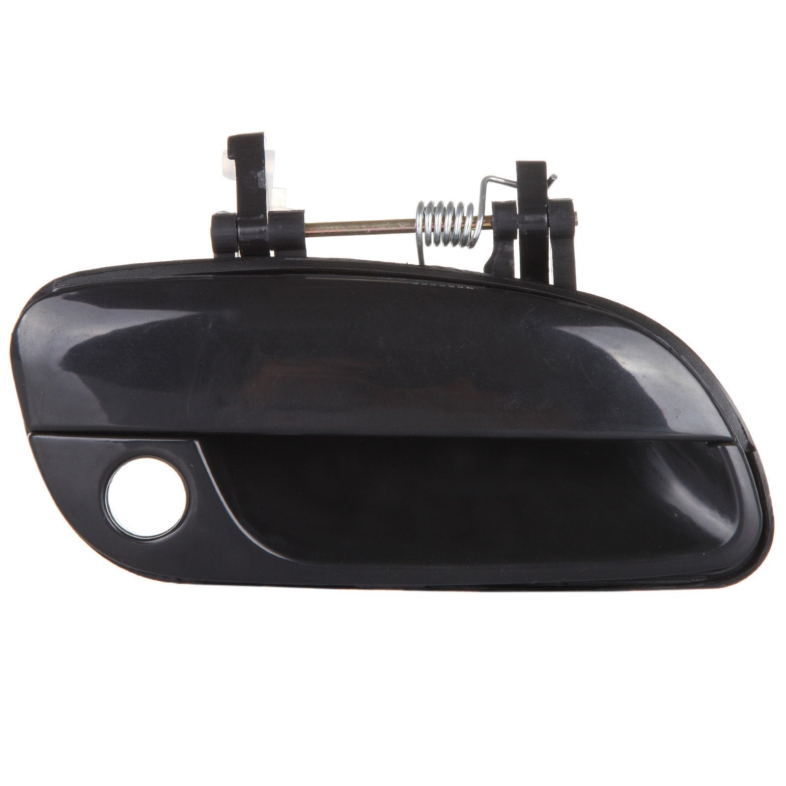 Ocpty Door Handle Exterior Front Passenger Right Side Replacement Fit 2001-2005 For Hyundai Elantra Outside Door Handle Black