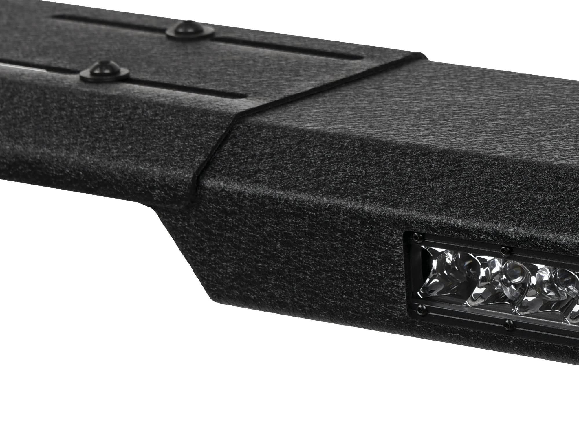 Armordillo Usa 8708026 Cr-S Modular Adjustable Chase Rack With Led Lights - Textured Black Fits 2009-2018 Dodge Ram 1500 2500 3500/2019-2022 1500 Classic / 1998-2022 Ford F250 F350 F450 F550