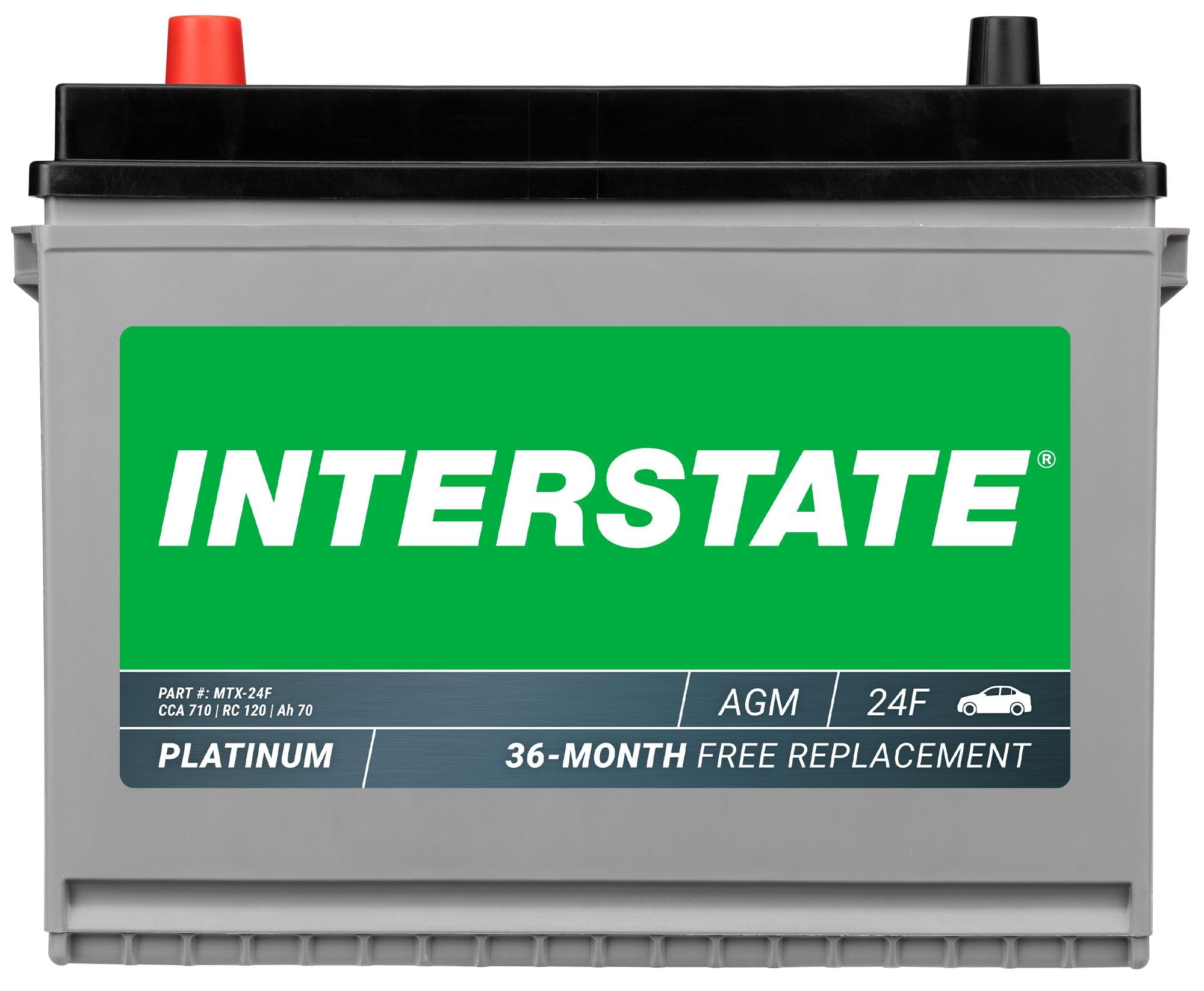 Interstate Batteries Automotive Battery 12V 68Ah (Group Size 65) 750CCA SLI AGM Auto Battery Replacement for Cars, SUVs, Sedans,