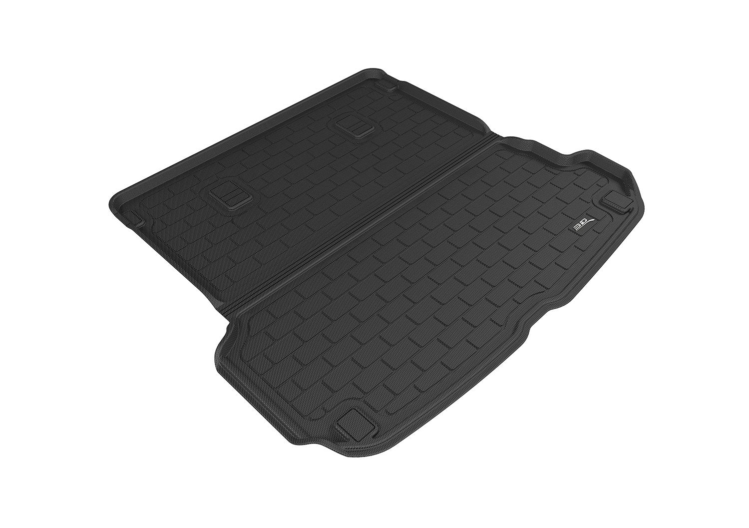 3D MAXpider Custom Fit KAGU Cargo Liner (BLACK) Compatible with AUDI Q7 (4M)/SQ7 (4M) 20172023  Cargo Liner
