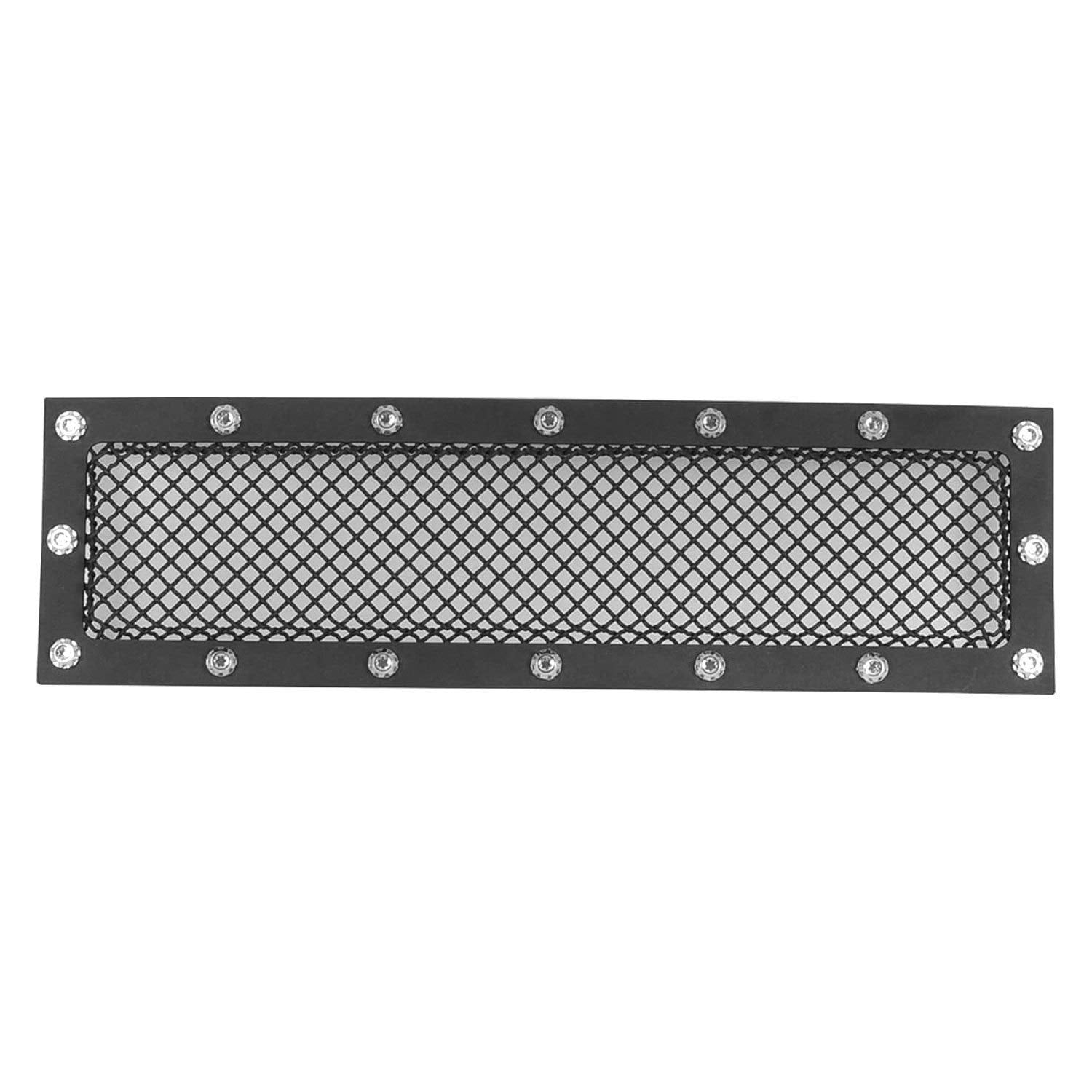 Paramount Automotive Automotive 46-0777 Black Stainless Steel Wire Mesh Bumper Grille (Ford F-150 Evolution)