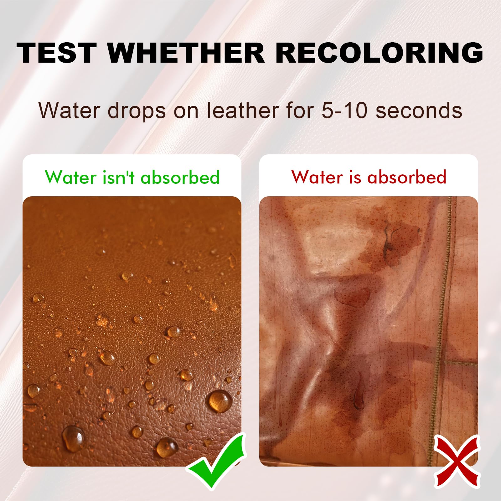 Startso World 200Ml Leather Recoloring Balm With 100Ml Leather Conditioner, White Leather Repair Kit For Furniture, Leather Dye,