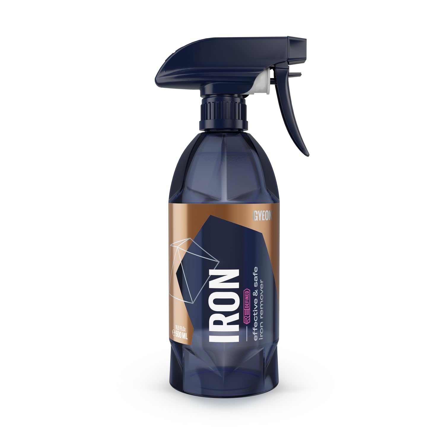 Gyeon Iron Redefined 500 Ml - Iron Remover And Rust Spot Spray For Car Detailing | Easily Remove Iron Fallout From Your Cars Paint | Powerful Brake Rust Remover And Automobile Rust Remover