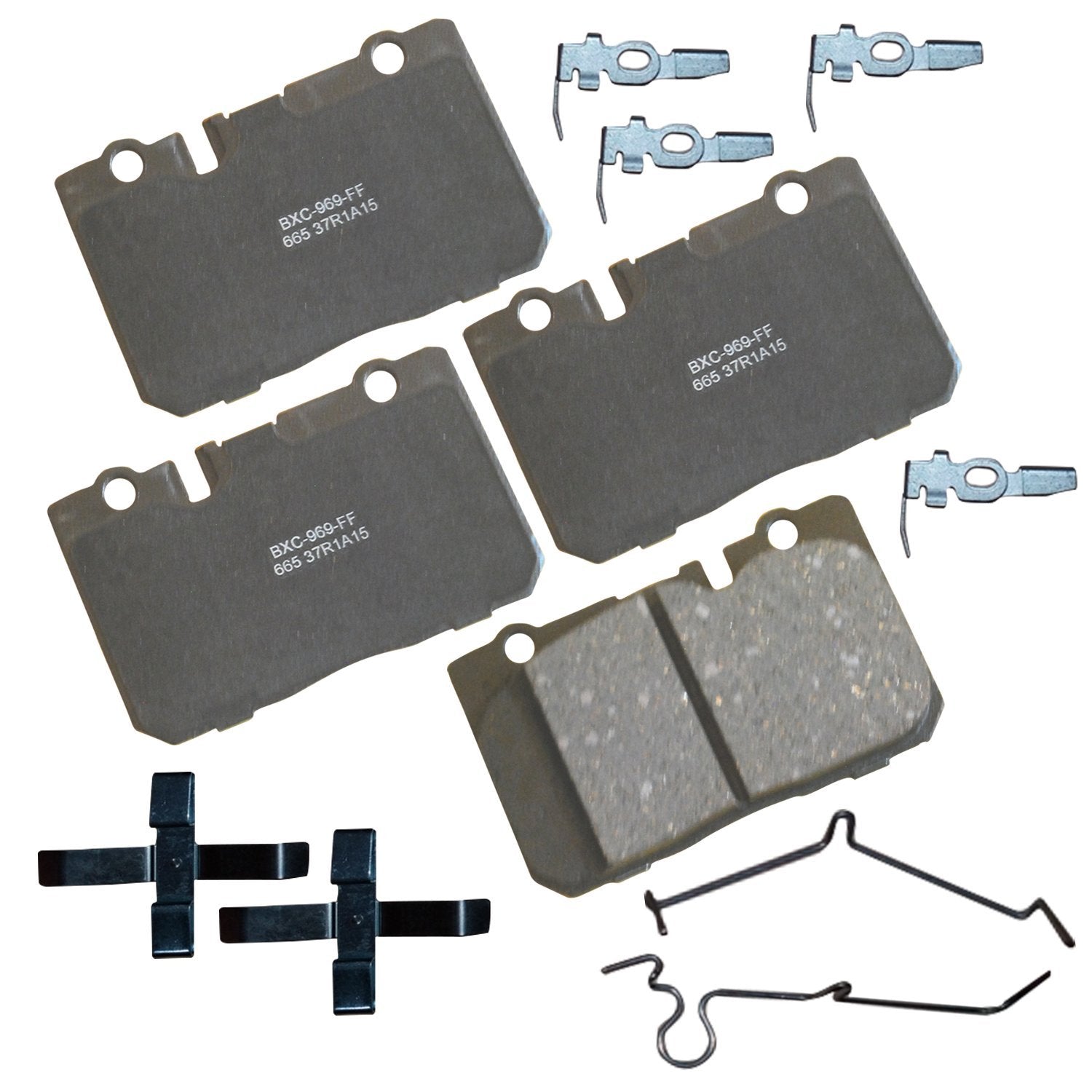 Bendix Premium Sbc665 Ceramic Front Brake Pads For Lexus Ls400 2000-1995