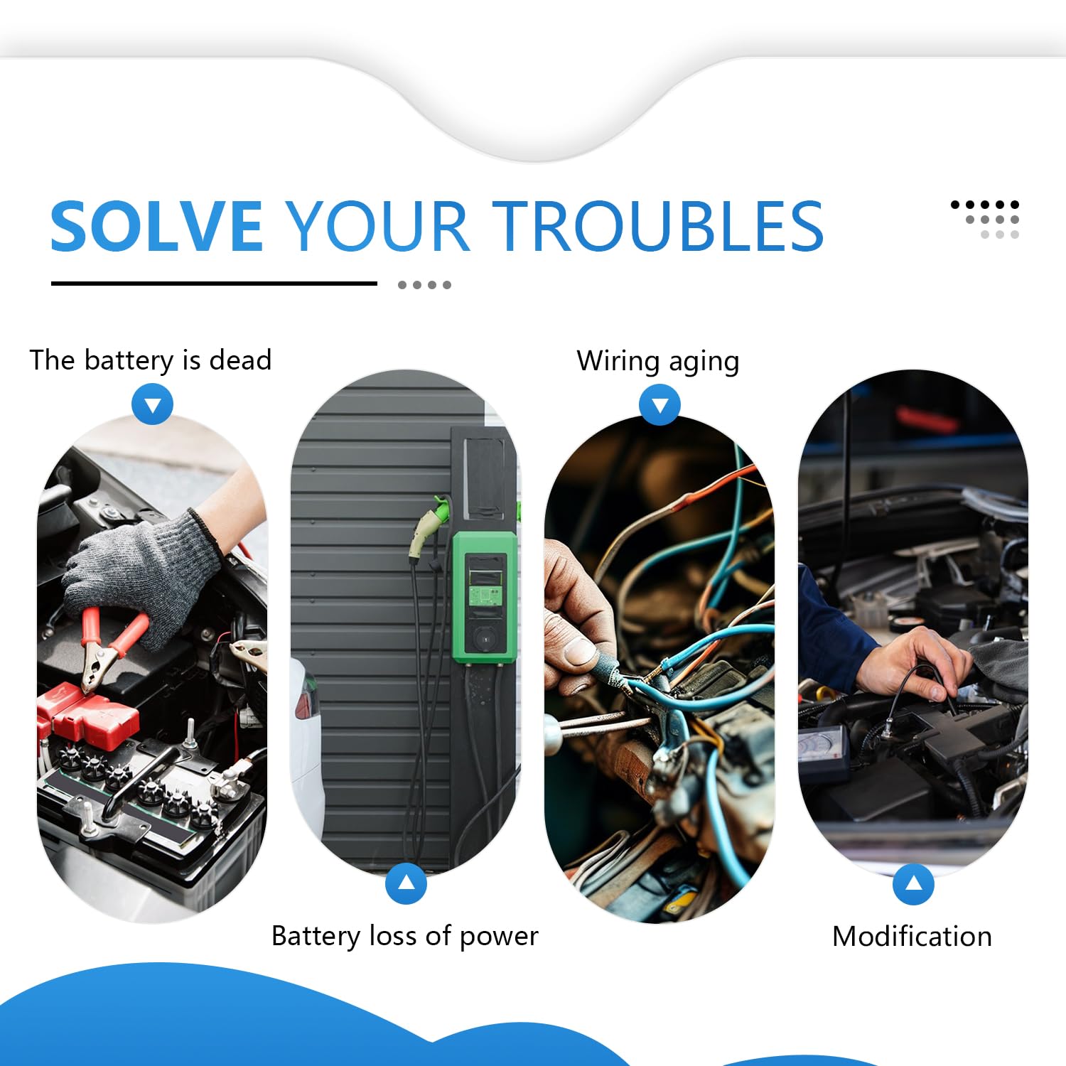 Battery Disconnect Switch, Heavy Duty Battery Shut Off Switch, High Current Master Battery Power Cut Isolator Kill Switch, Quick