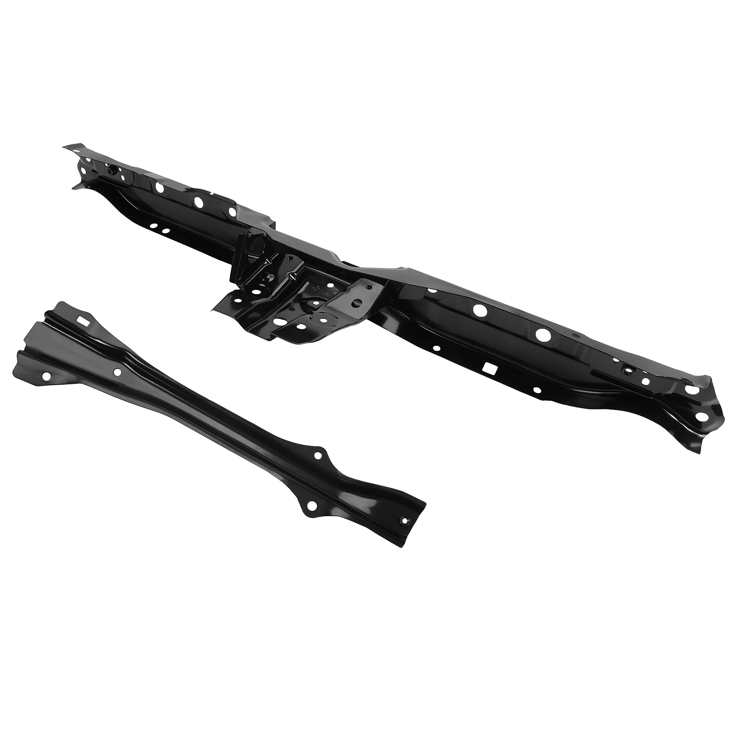 ECOTRIC Radiator Support T Bar for 2002-2006 Acura RSX, Large, Black, Model AM-102