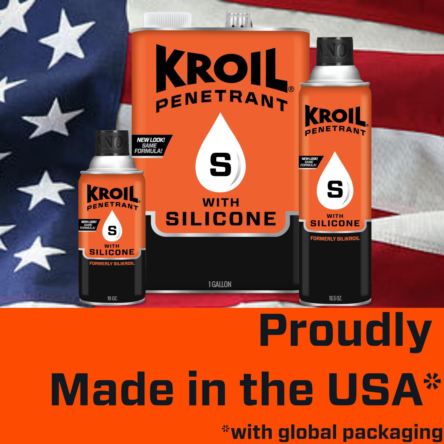 KROIL Kroil Penetrant Lubricant - Corrosion Inhibitor Oil - 16.5 oz Aerosol - Model SK162 - Ideal for Home & Industrial Use