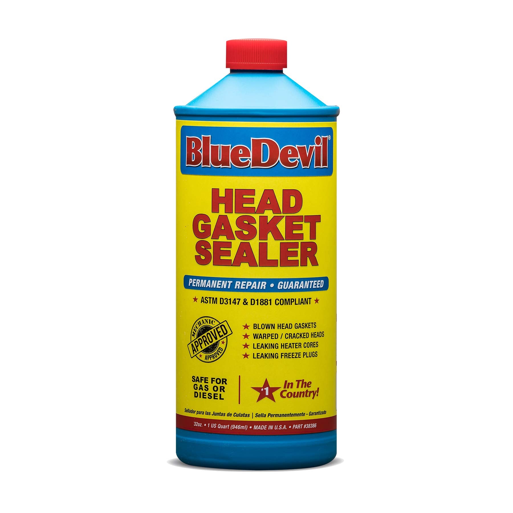 Bluedevil Products 38386 Head Gasket Sealer - 1 Quart