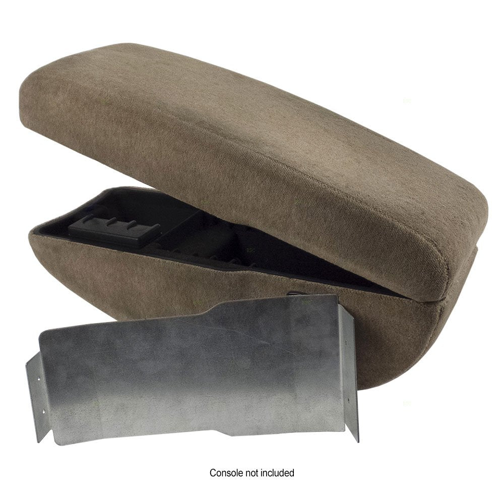 Brock Replacement Center Console Armrest Lid Repair Kit Compatible With 04-12 Canyon & Colorado/94-04 S10 & Sonoma/95-01 Jimmy/9