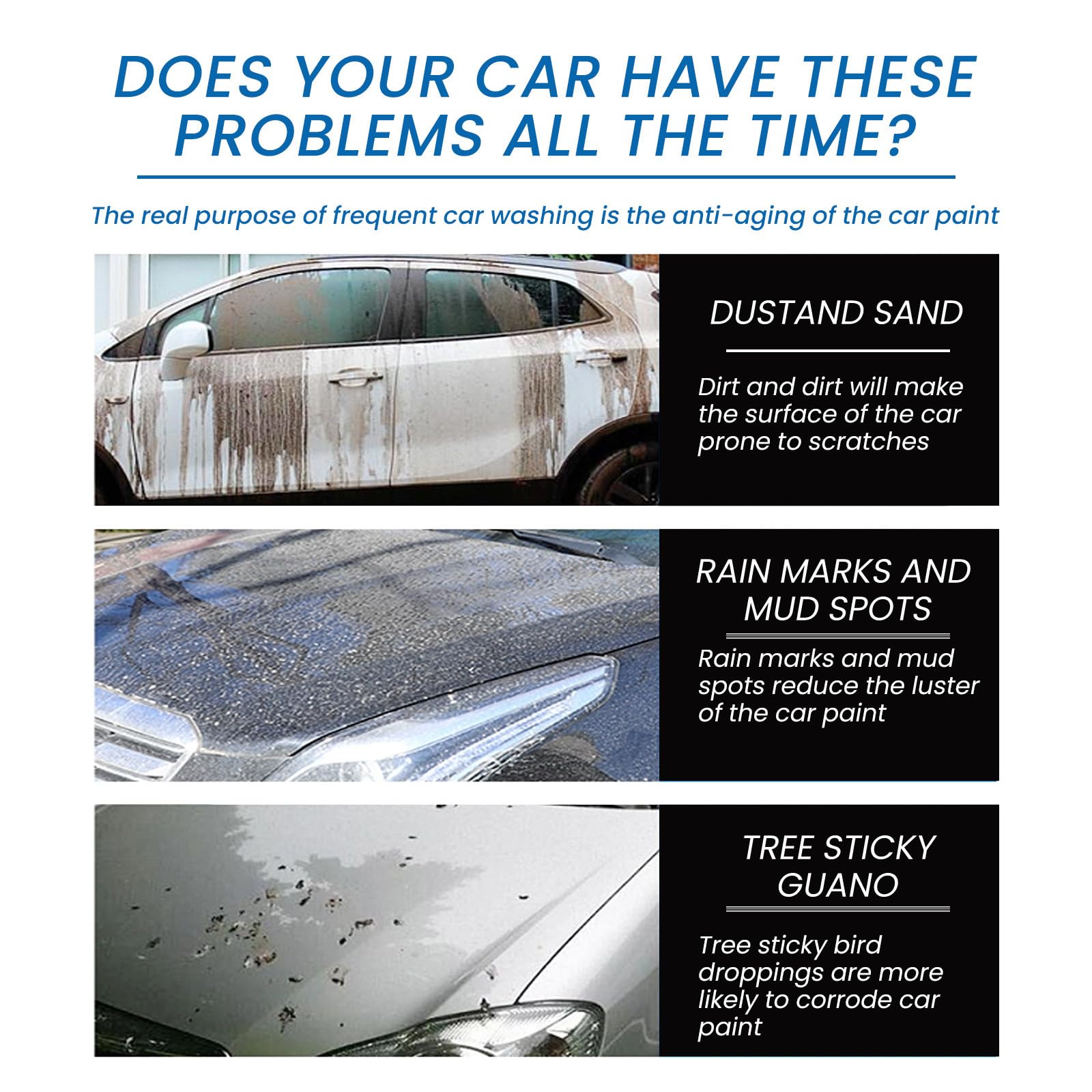 Car Coating Spray, Quick Effect Coating Agent, Quickly Coat Car Wax, Car Scratch Wax Polish Spray Waterless Wash, Easy to Use