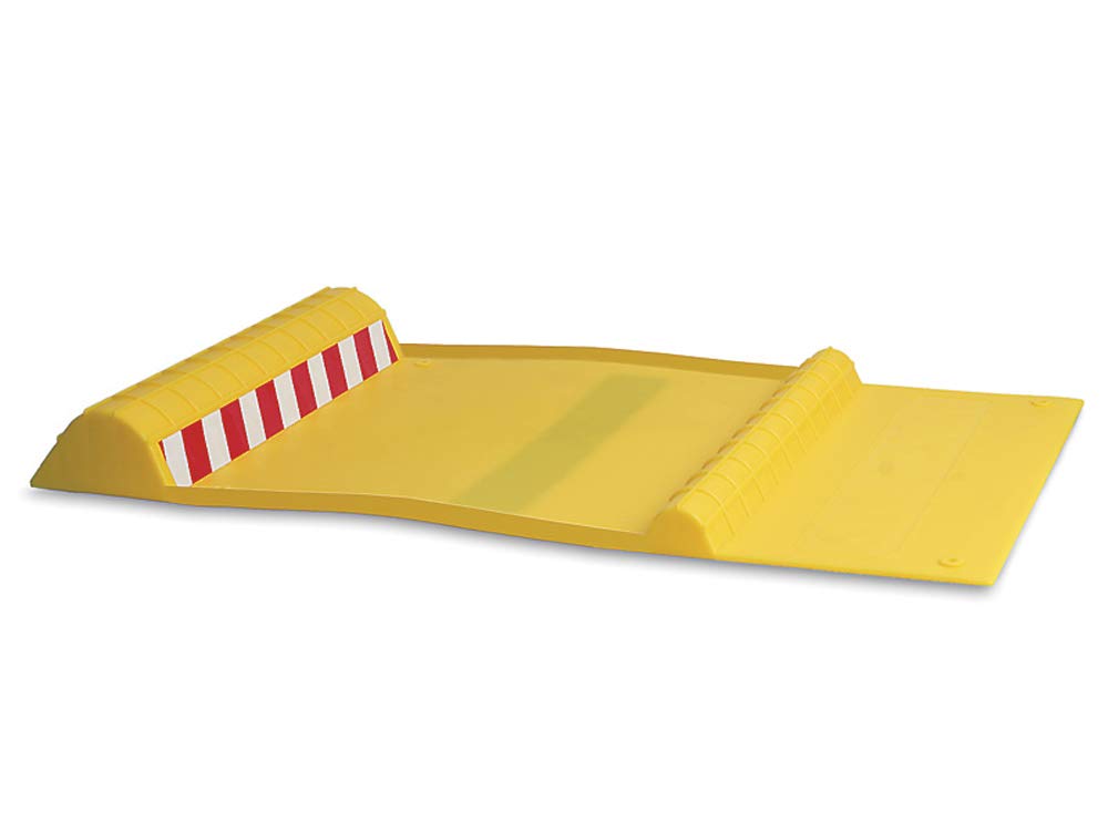 Maxsa 37356 Park Right 21" X 11" X 2" Parking Mat, Yellow