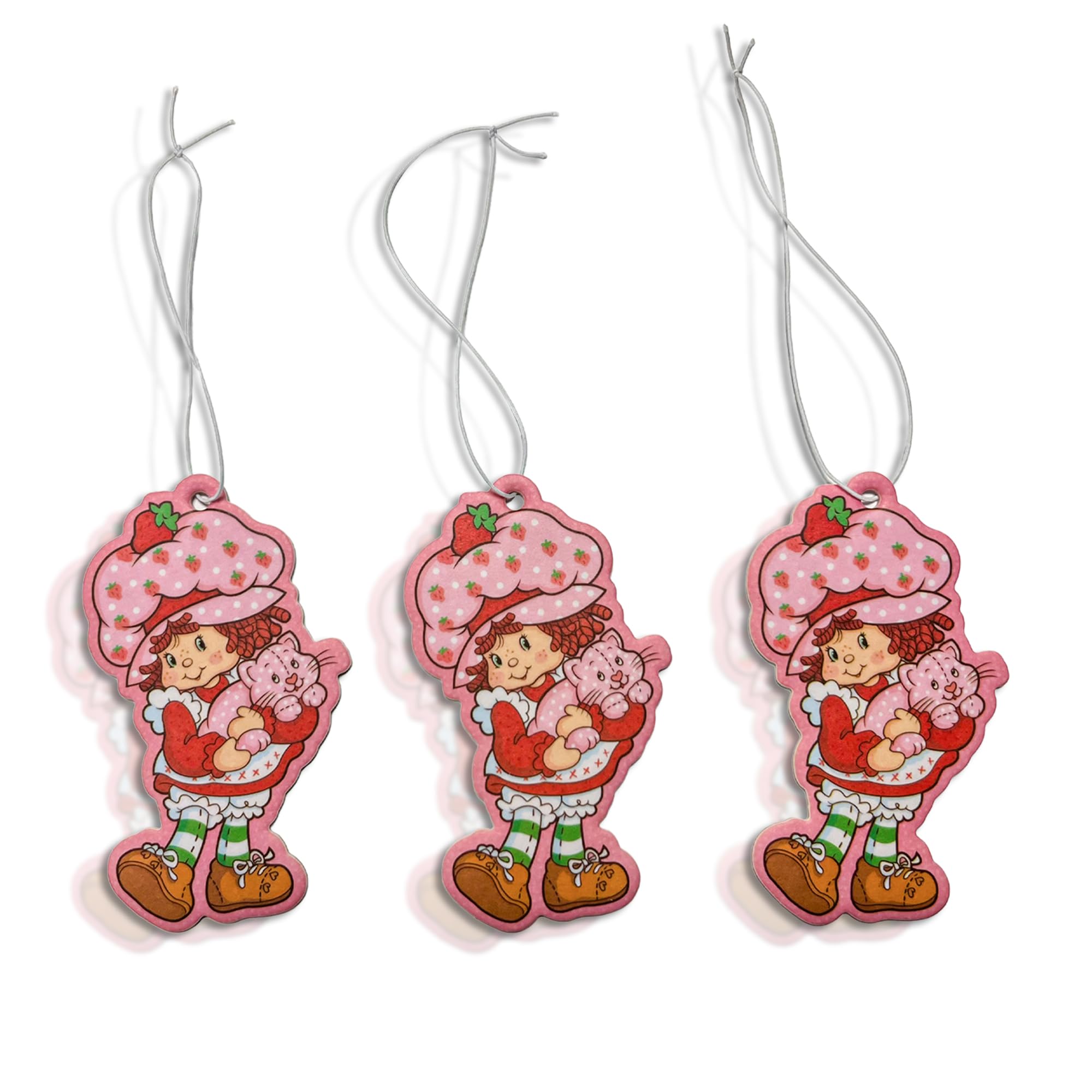 Strawberry Shortcake Air Freshener | Strawberry Air Freshner Car | Strawberry Shortcake Collectibles Gift | Strawberry Scented A