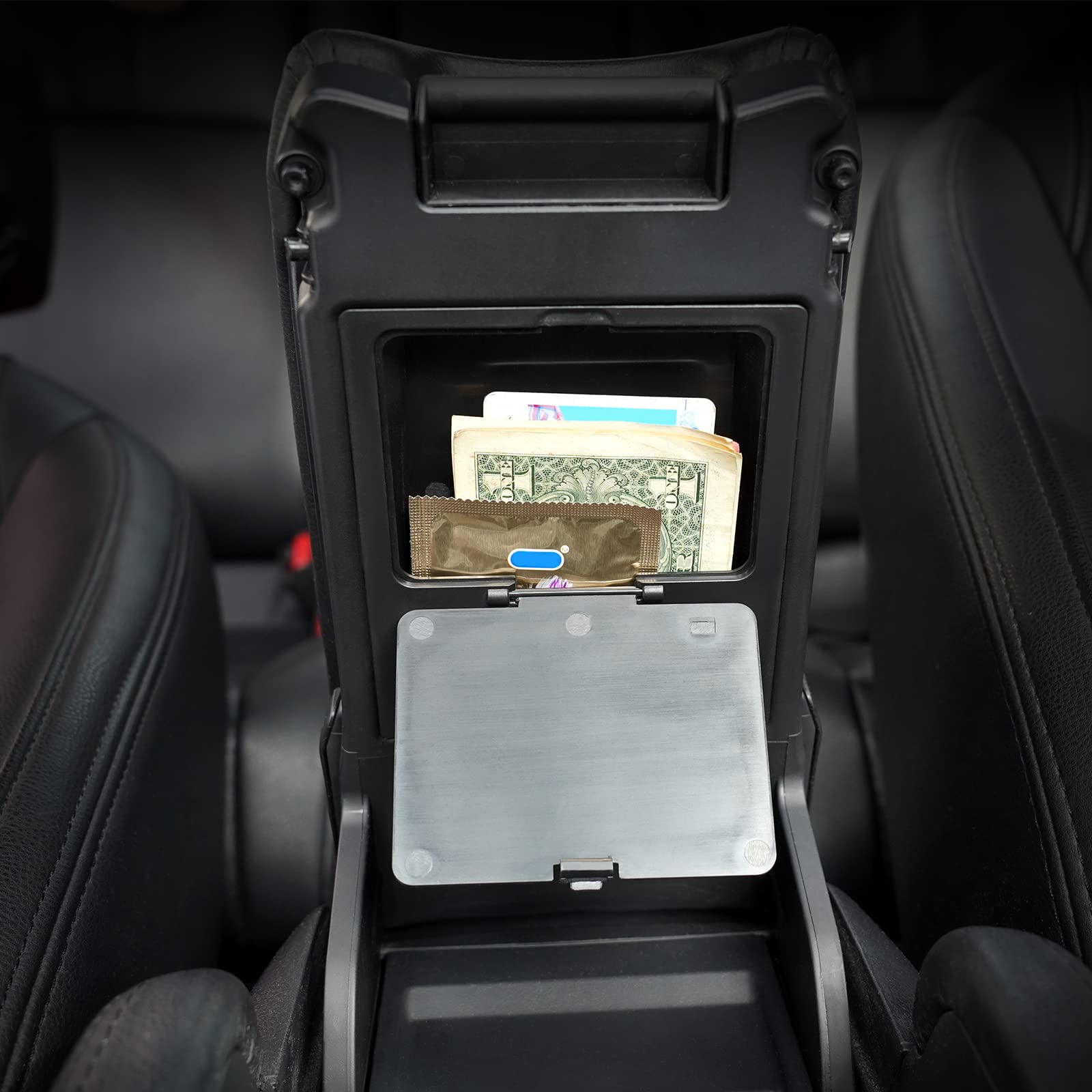 CarQiWireless Center Console Organizer for Honda Civic 2016-2021, Plastic, Small Box, Model CT000065