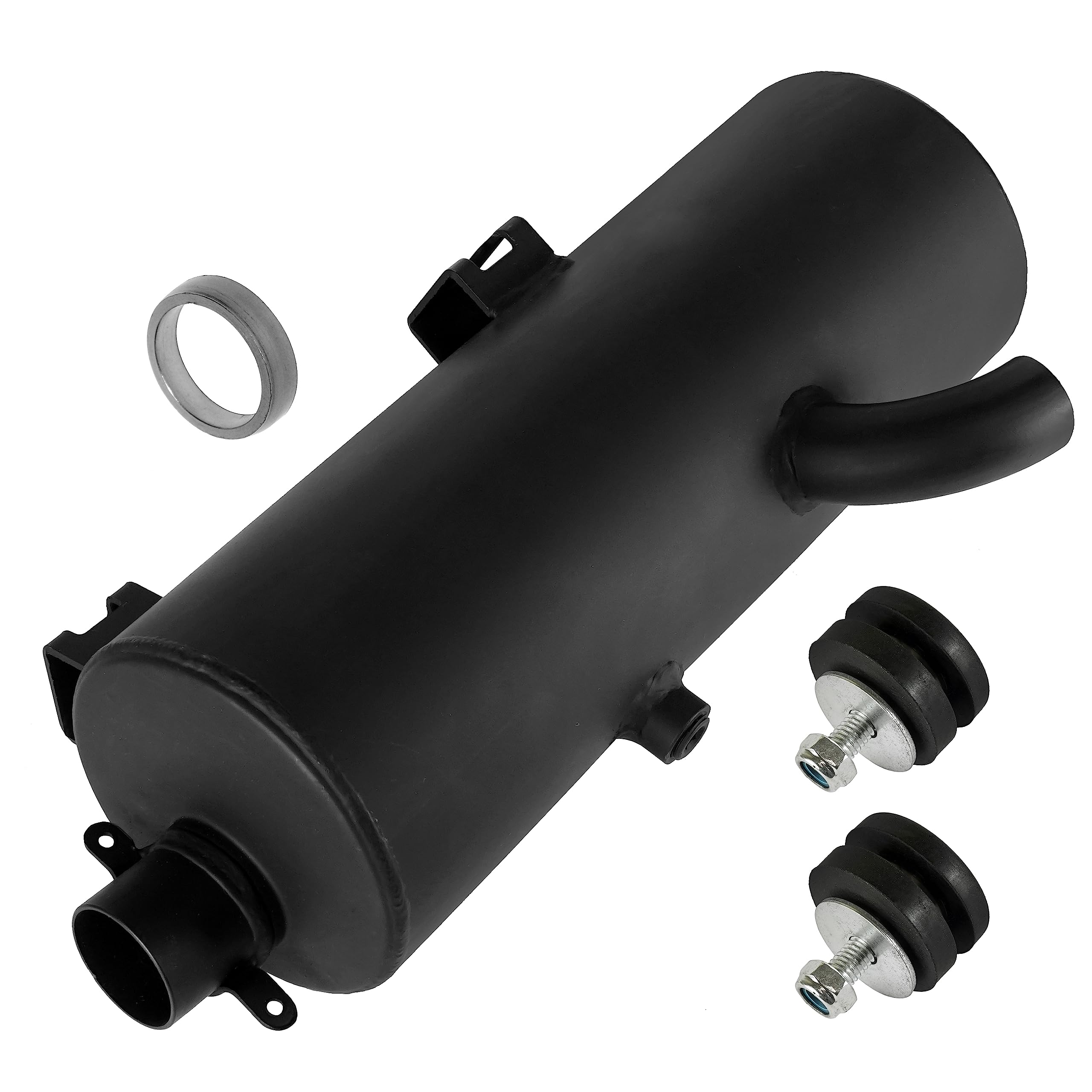 Caltric Muffler Silencer Compatible with Polaris Sportsman 500 4X4 1996-2001 with Donut