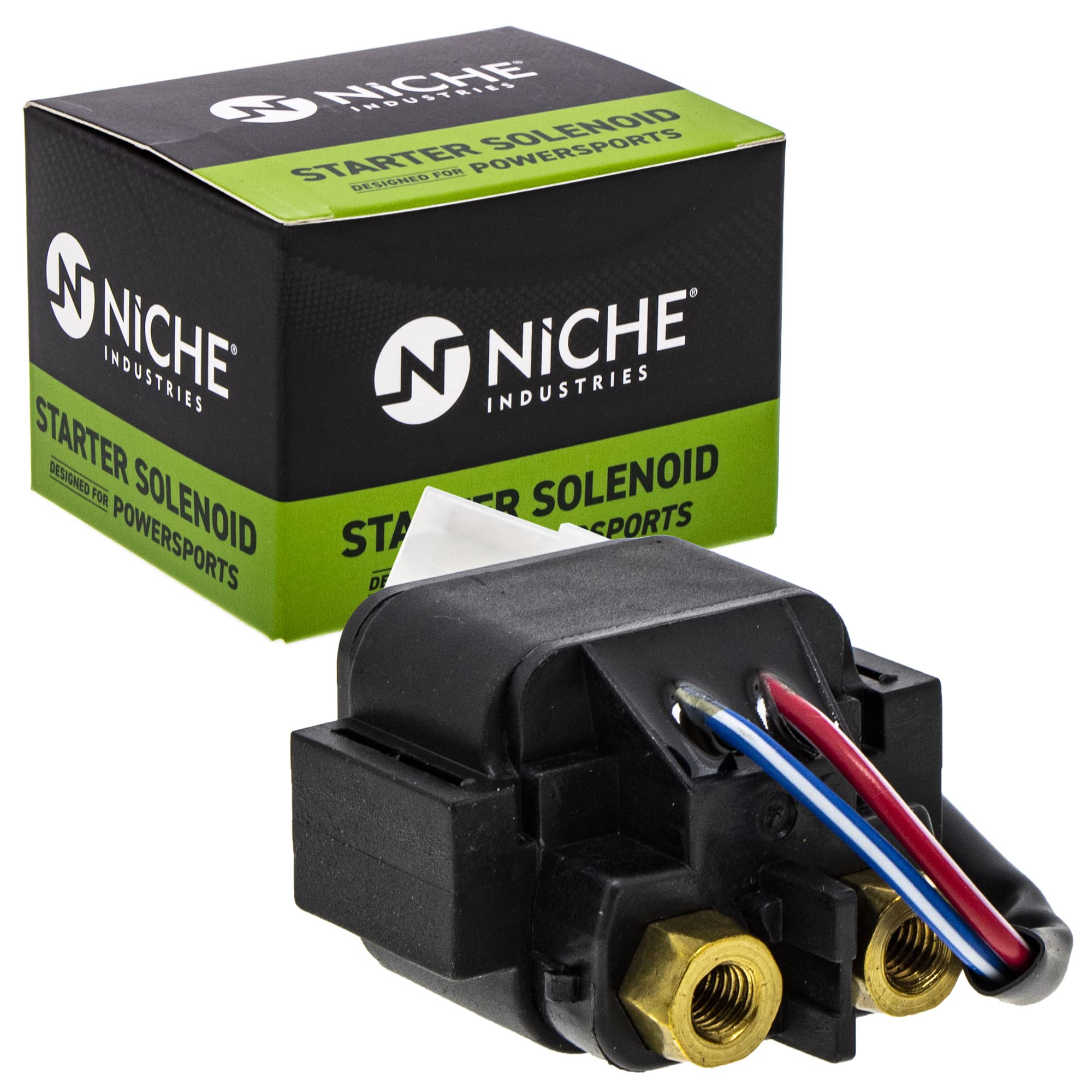 Niche Starter Motor Solenoid Kit For Yamaha Big Bear Wolverine 350 4Kb-81800-00-00 4Kb-81890-00-00 4Kb-81940-01-00 Atv