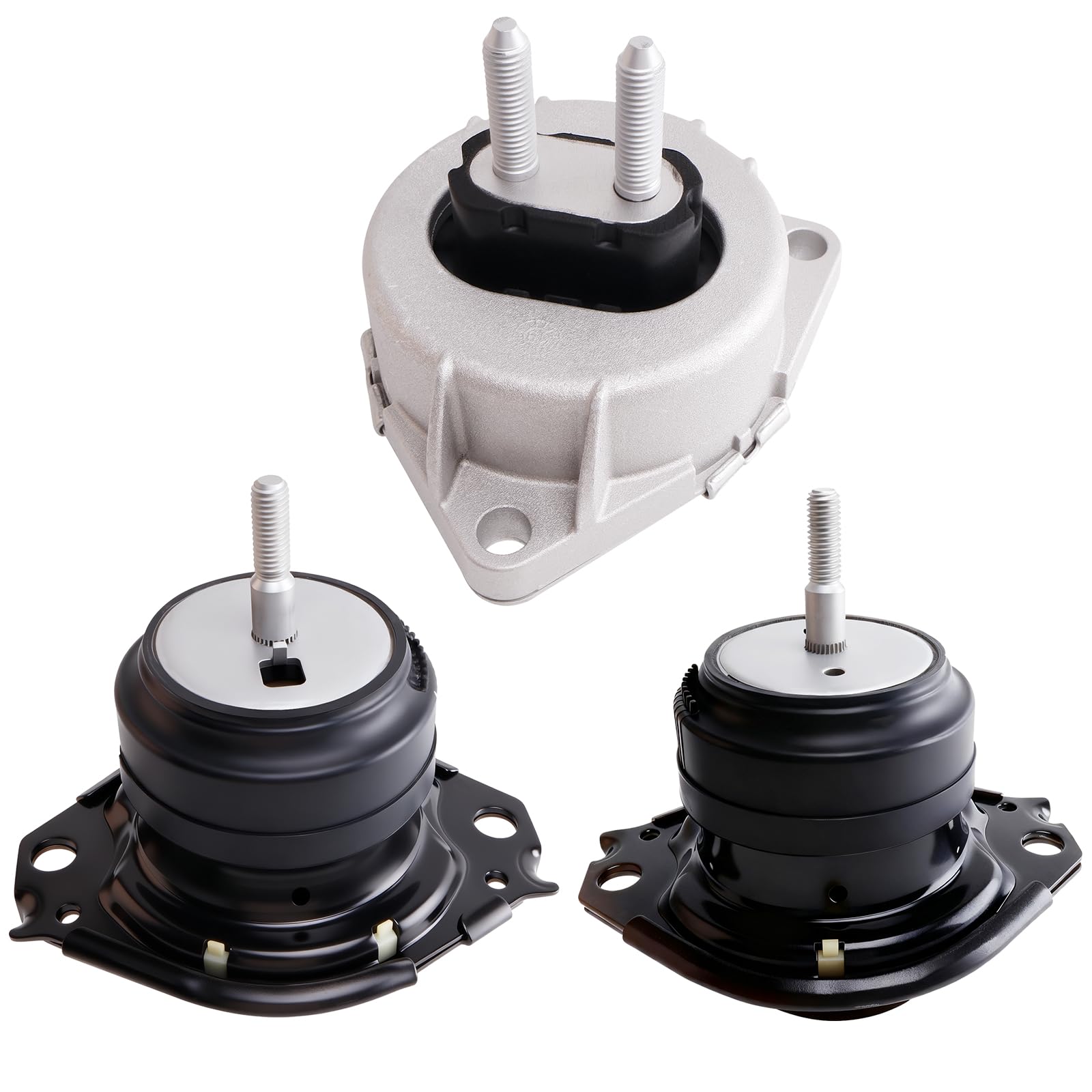 SHERXIBO Set of 3 Engine Motor Mount Compatible with 2011-2024 Durango 3.6L 5.7L 2011-2021 Grand Cherokee 3.6L 5.7L 6.4L Replace