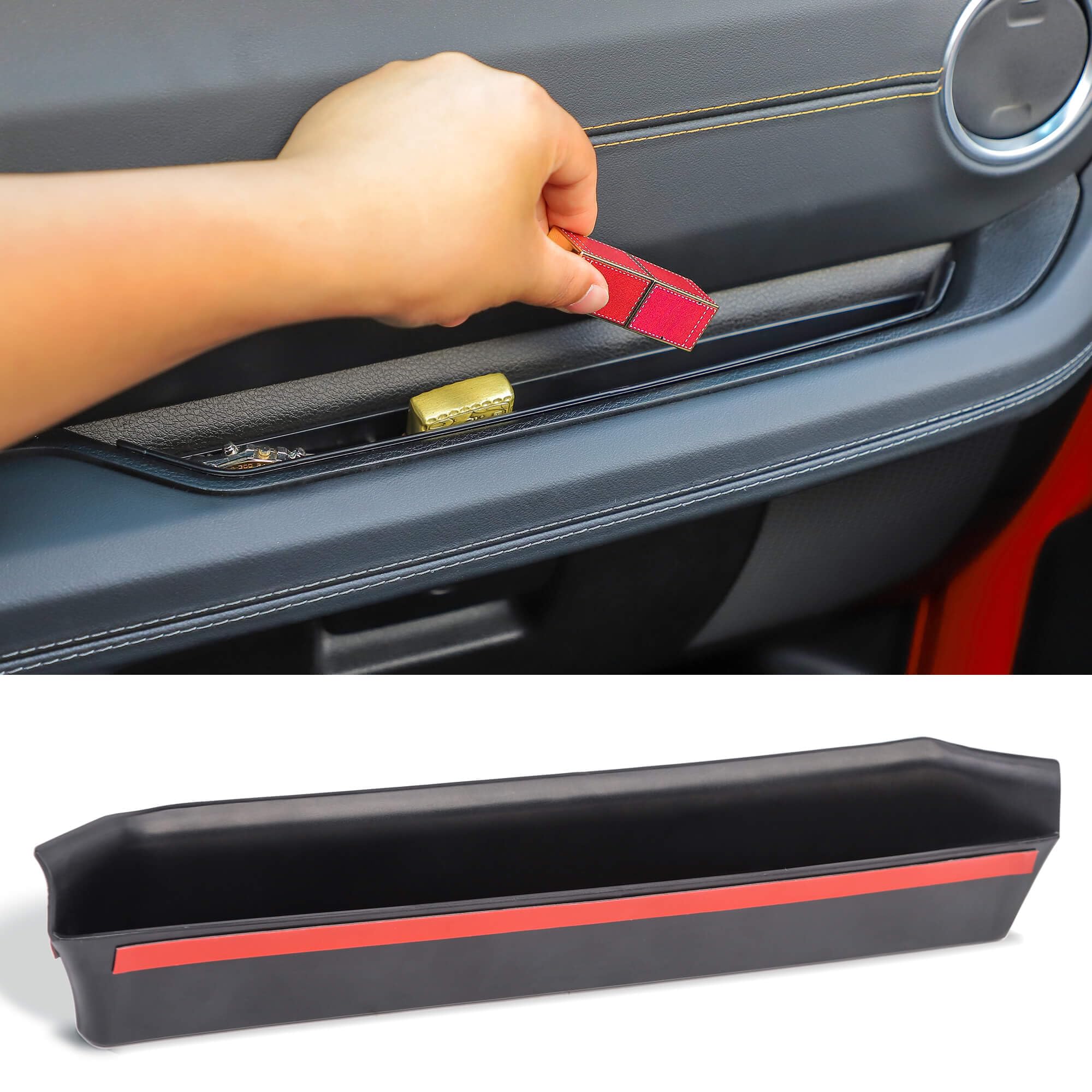 Savadicar Grab Bar Tray Compatible With 2024 2025 Jeep Wrangler (Jl) And Jeep Gladiator (Jt), Passenger Side Grabtray Storage Or