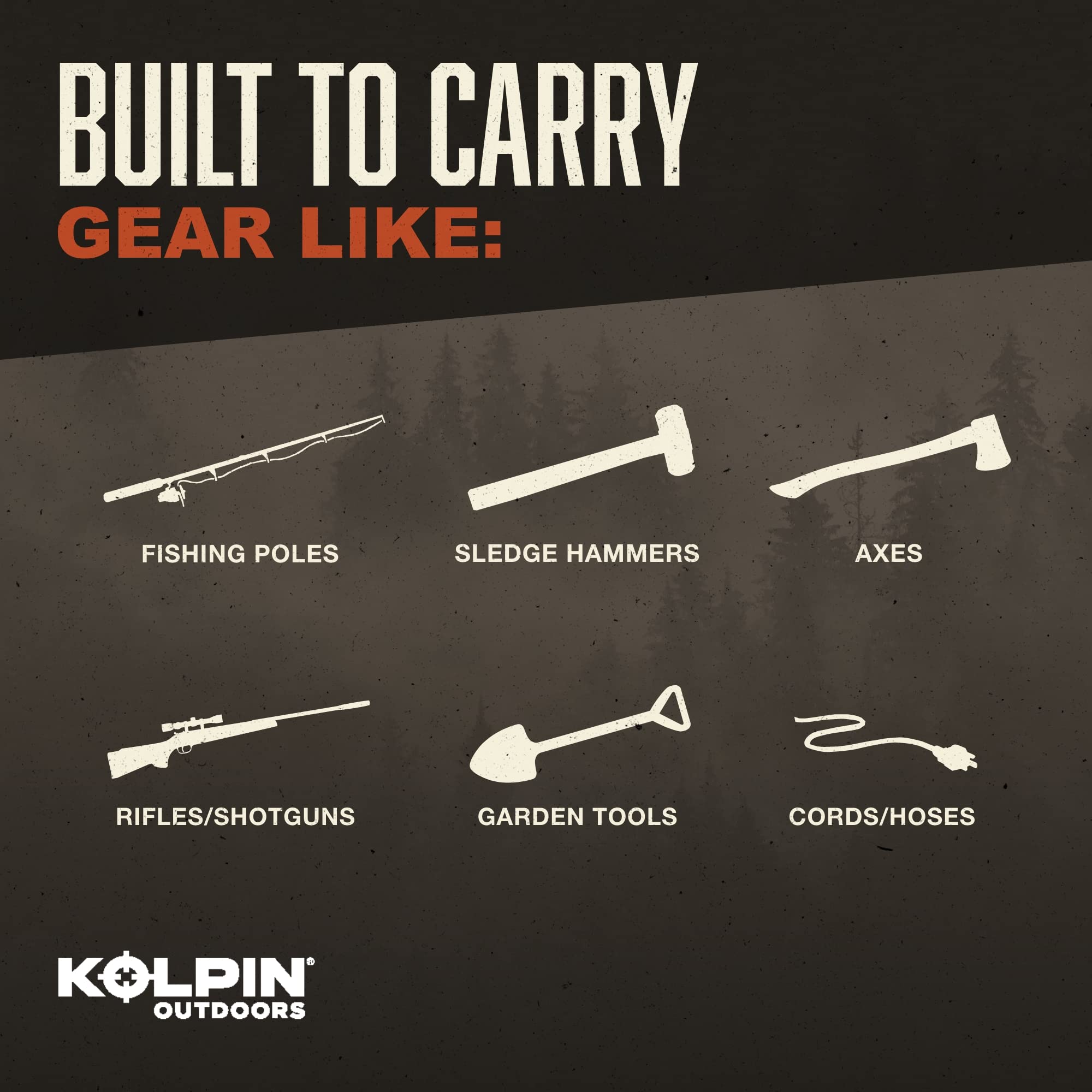 Kolpin Rhino Grip Pro Universal Mount 21560, Aluminum, Black