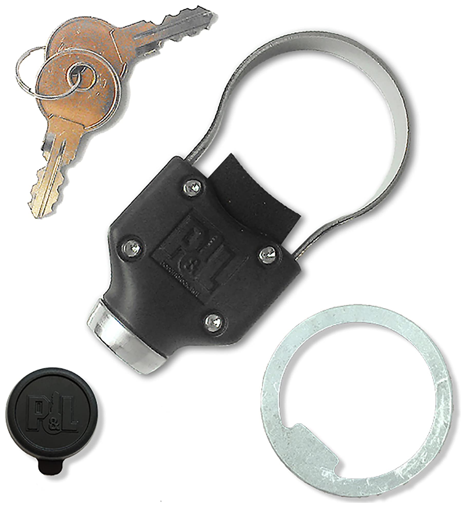 Pop & Lock Universal Black Tailgate Lock, Key Lock, Pl9900, The Gate Defender, Truck Theft Prevention, Made In Usa