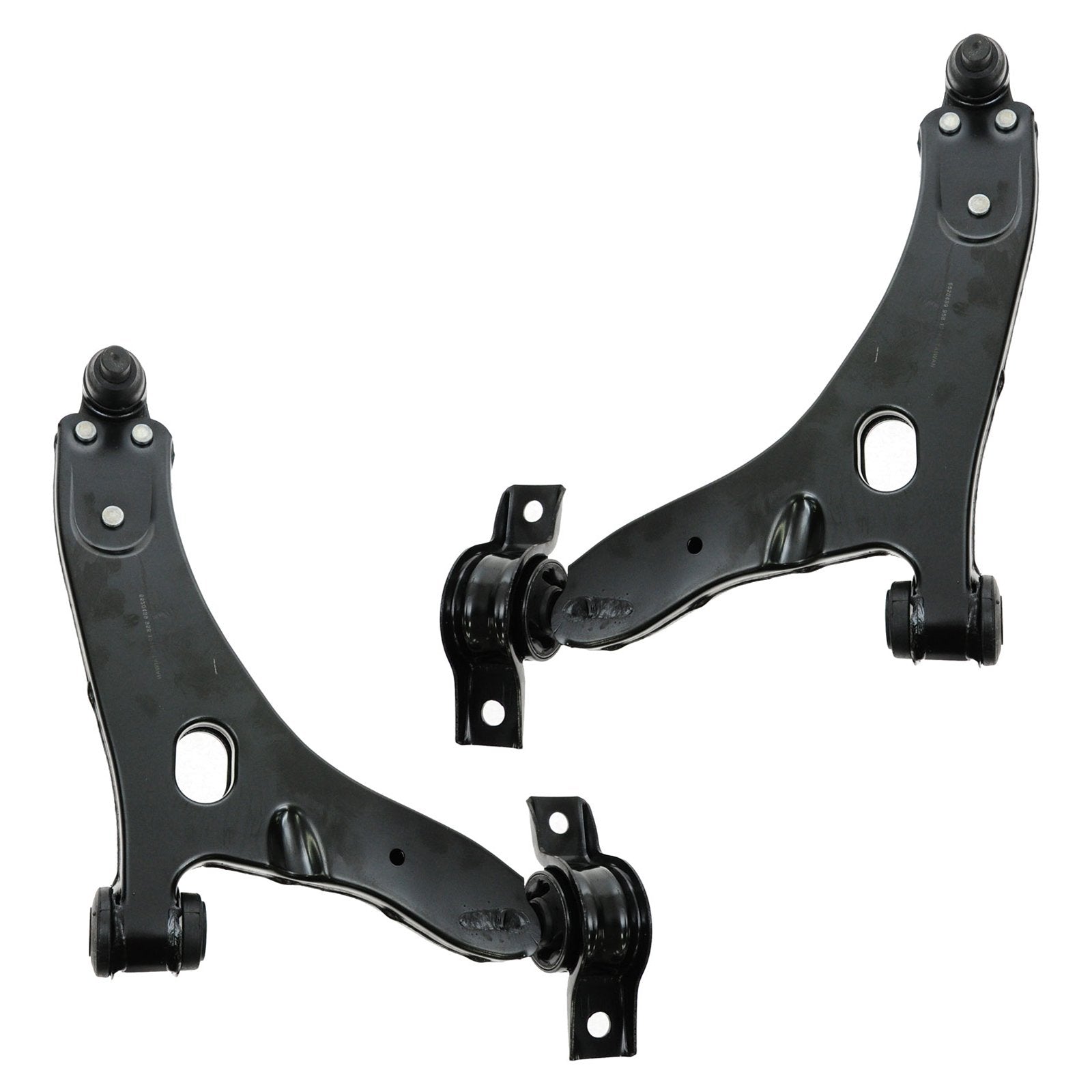 Trq Front Lower Control Arm With Ball Joint Set Compatible With 2004-2011 Ford Focus
