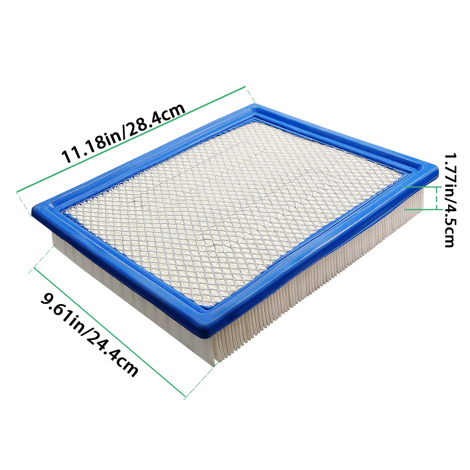 Air Filter 7081622 7081889 Replacement for Polaris RZR 900 / RZR 4 900 / RZR 900 XP/RZR 900 XP 4 2011-2015