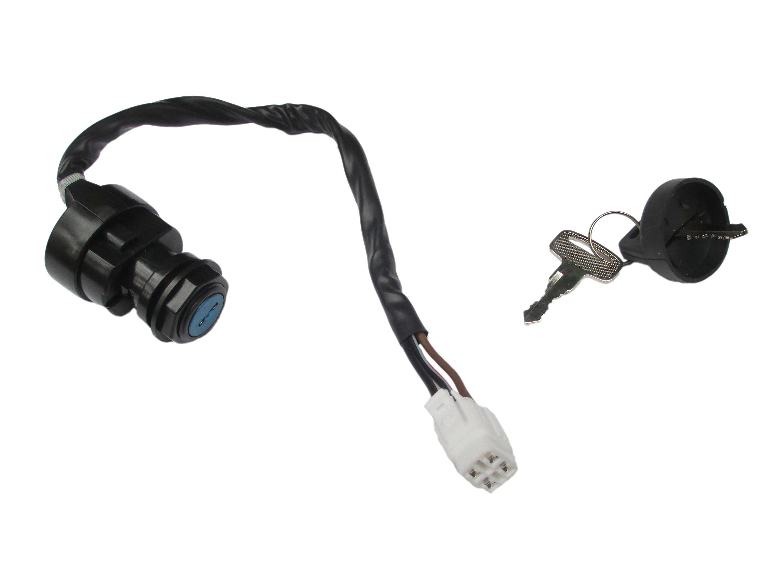Ignition Key Switch For Yamaha Kodiak 450 Yfm450 Yfm45 4X4 2003 2004 2005 2006