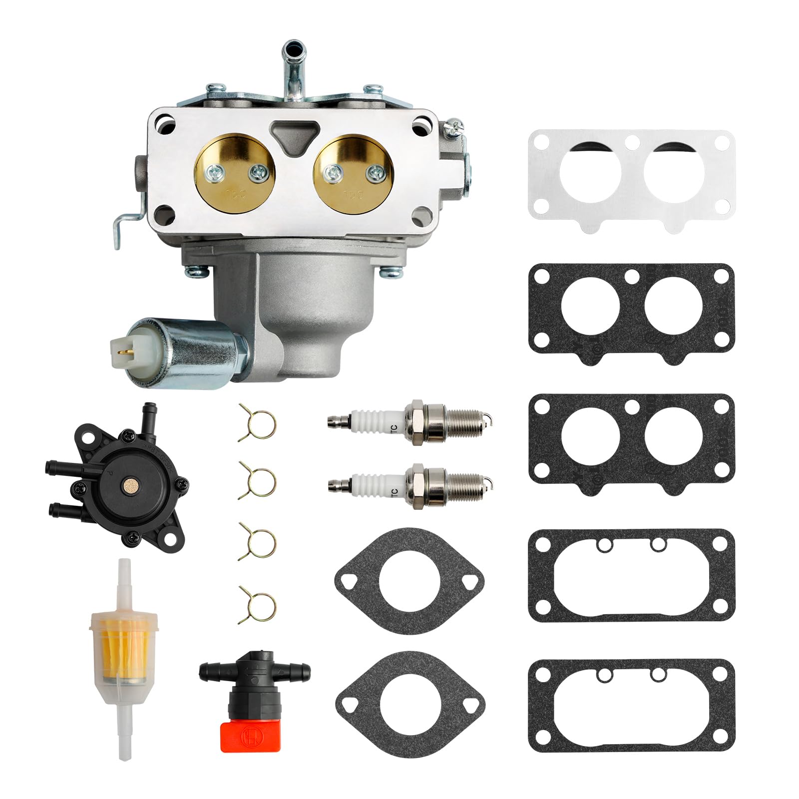 796227 Carburetor, Compatible With B&S Lawn Tractor V-Twin Engines 405777 406777 407777 40N877 40R877 445677 445877 44L777 44M77