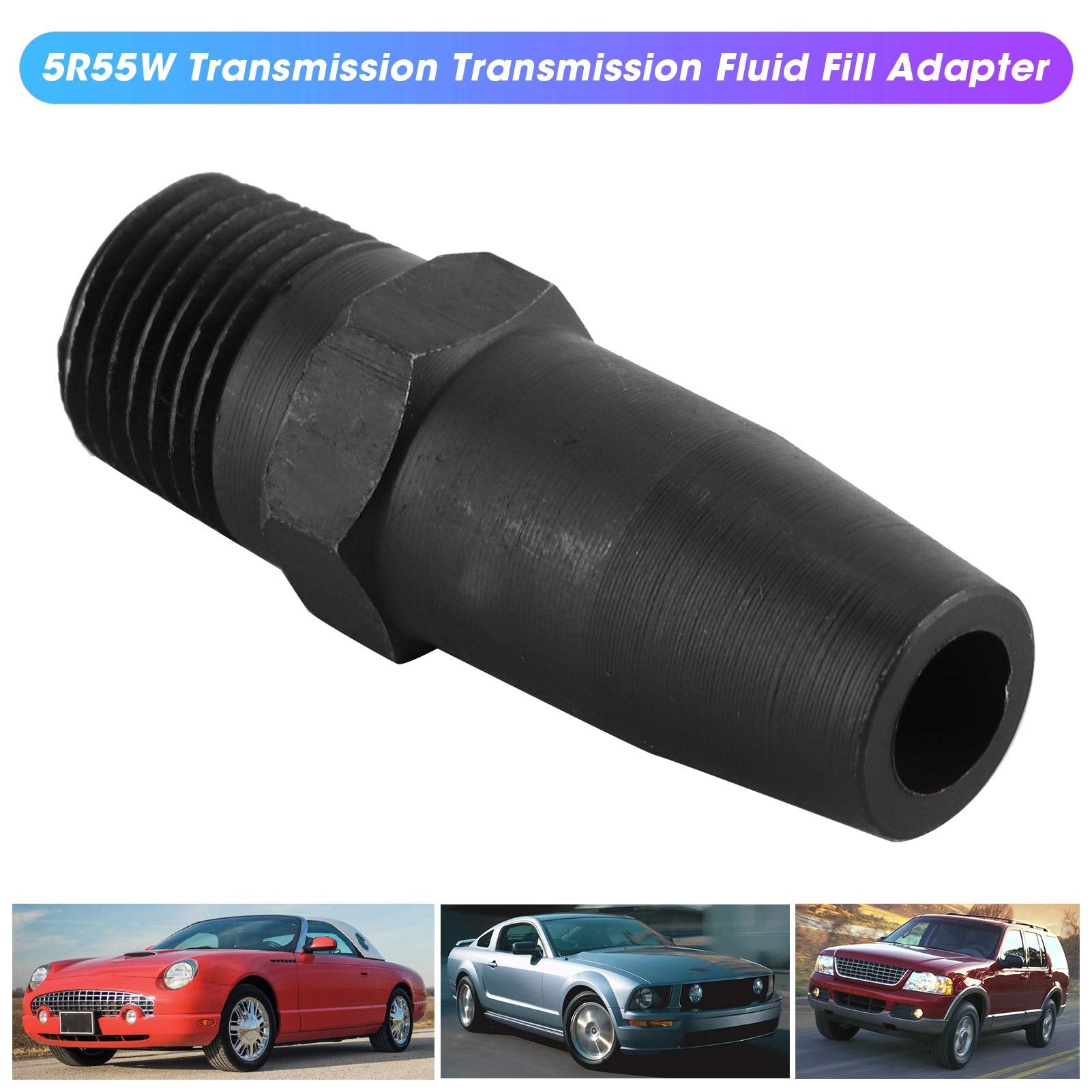Transmission Fluid Fill Adapter 5R55W Transmission Fluid Fill Adapter Replacement for Ford Explorer 2002-2010 for Mustang 2005-2