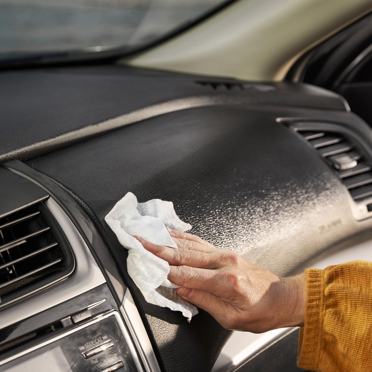 Armor All Car Disinfectant Wipes, Car Cleaning Wipes For Cars, Trucks, Motorcycles, 30 Wipes Each, 3 Pack