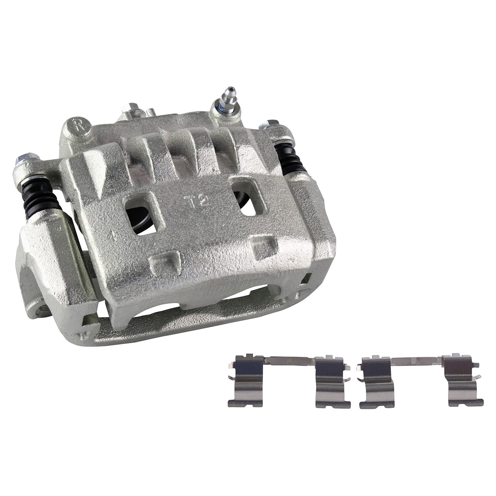 Trq Front Brake Caliper Set Compatible With 2003-2006 Subaru Baja 2003-2010 Forester 2003-2005 Impreza 2002-2012 Legacy Outback