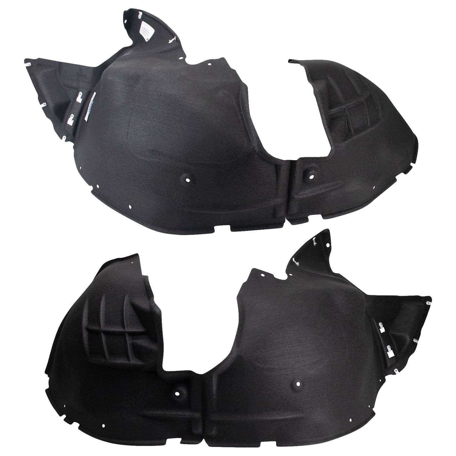 Trq Front Inner Fender Liner Set Compatible With 2017-2018 Gmc Acadia Gm1248290 Gm1249290