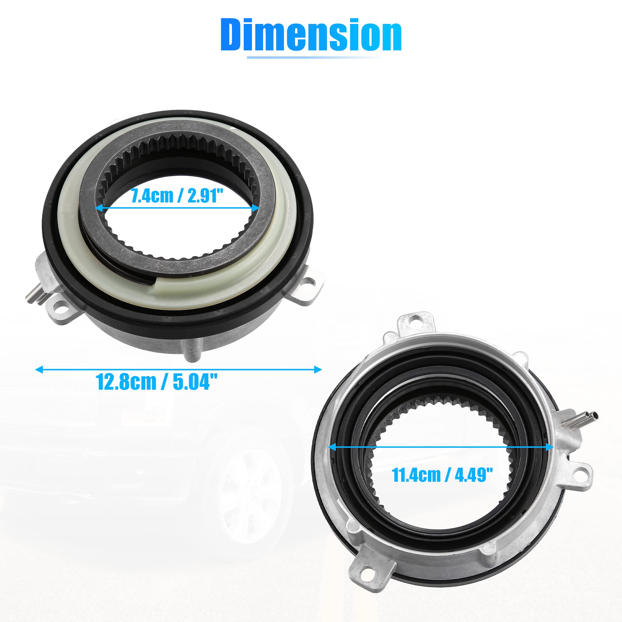 X Autohaux 2 Pcs 4X4 Auto Locking Hub 4Wd Locking Hub Actuator For Ford F-150 2004-2016 For Ford Expedition 2003-2015 For Lincoln Navigator 2003-2017 7L1Z3C247A 4 Wheel Drive