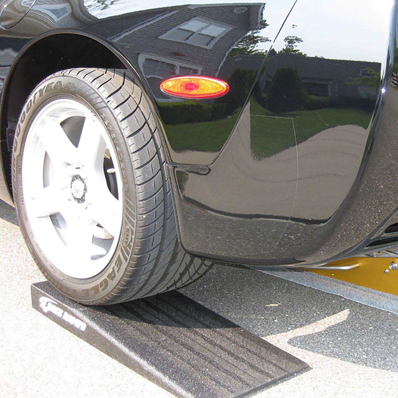 RACE RAMPS Race Ramps RR-TJ Trak - Jax, Large Foam Car Ramps, Black