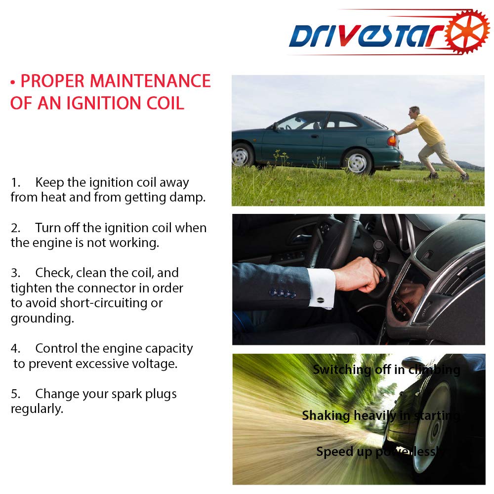 Drivestar Ignition Coil Pack For Chevrolet Colorado Trailblazer Canyon For Isuzu I-280 I-290 For Olds Bravada Coils Pack 4.2L 2.