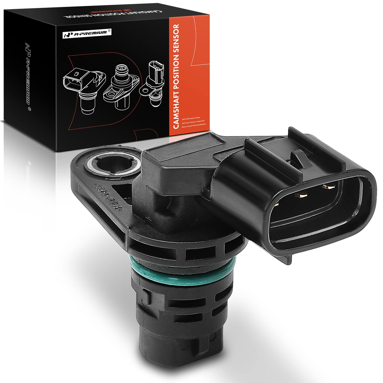 A-Premium Camshaft Position Sensor Compatible With Hyundai Santa Fe 10-12, Sonata 06-14, Tucson 10-15 & Kia Forte 10-13, Optima