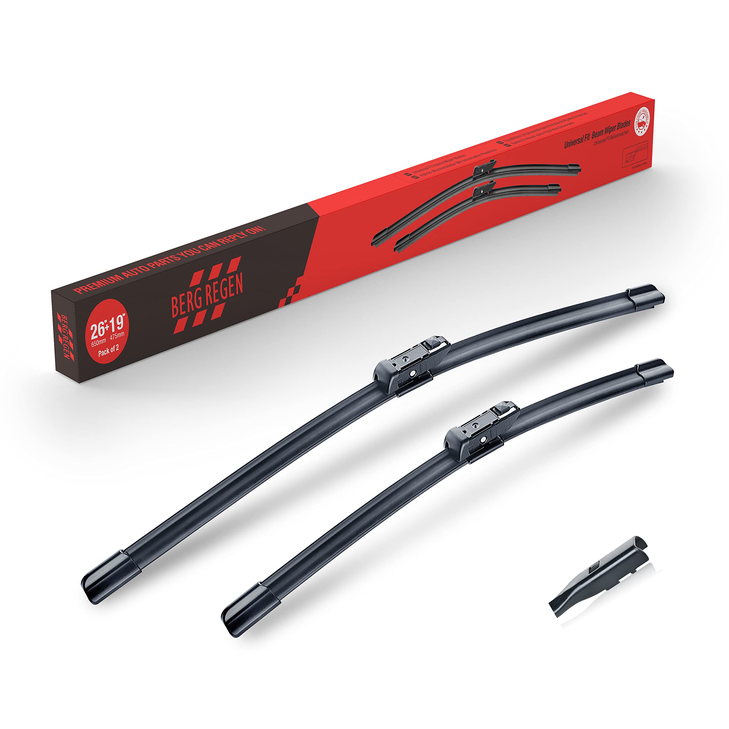 26''+19'' Front Windshield Wipers Wiper Blades Replacement For Tesla Model 3 2022 2021 2020 2019 2018 2017 For Tesla Mode Y 2020