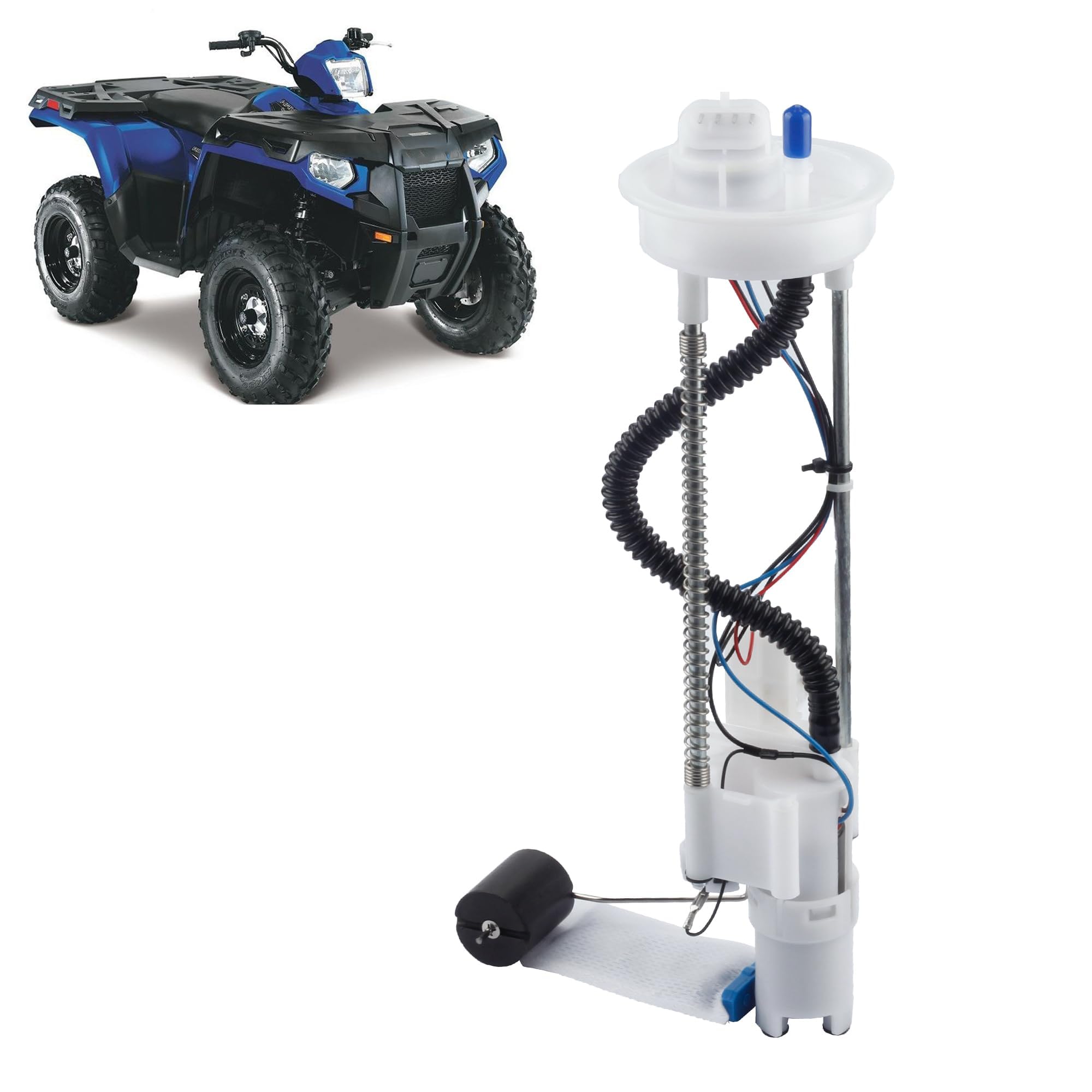 Dasbecan Electric Fuel Pump Assembly Compatible With Polaris Sportsman 450 570 850 1000 2014-2016 Replaces# 2205469 47-1002 2521