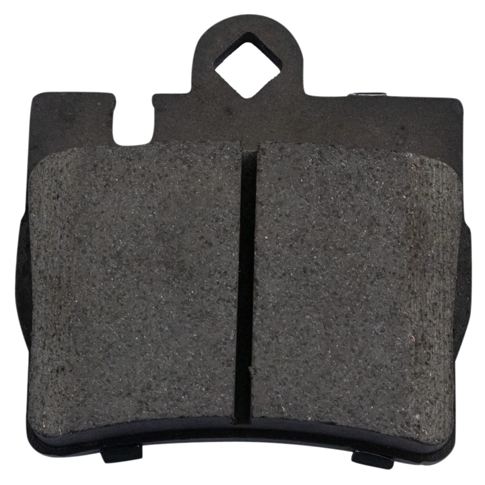 Trq Rear Brake Pad & Rotor Kit Brake Pads Brake Rotor Parking Brake Shoe Set Ceramic Compatible With 2000-2003 Mercedes-Benz Cl5