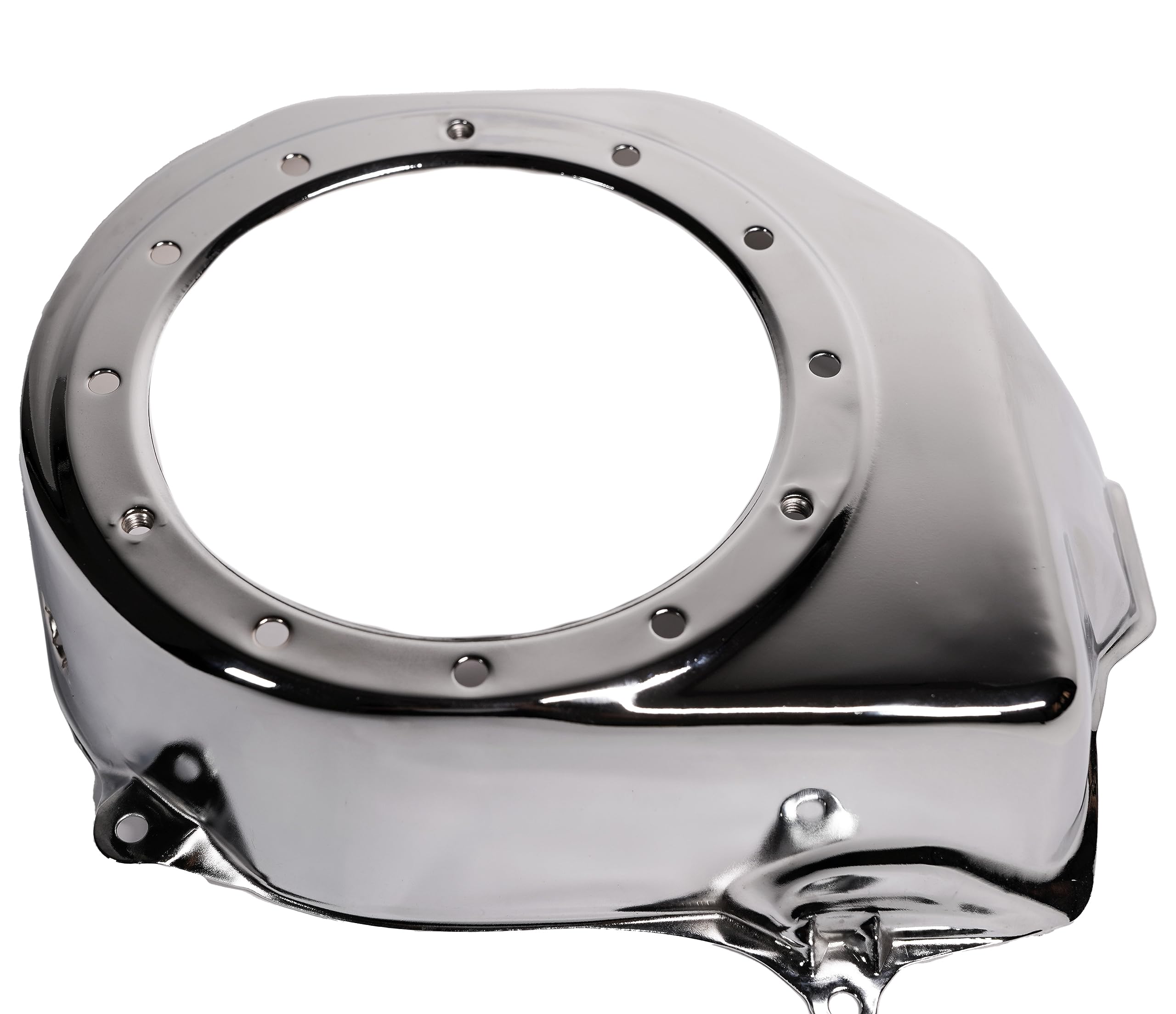 JMCHstore Chrome Recoil Fan Cover Shroud for Predator 212 & Honda GX160/GX200 Mini Bikes & Go Karts - Metal Construction