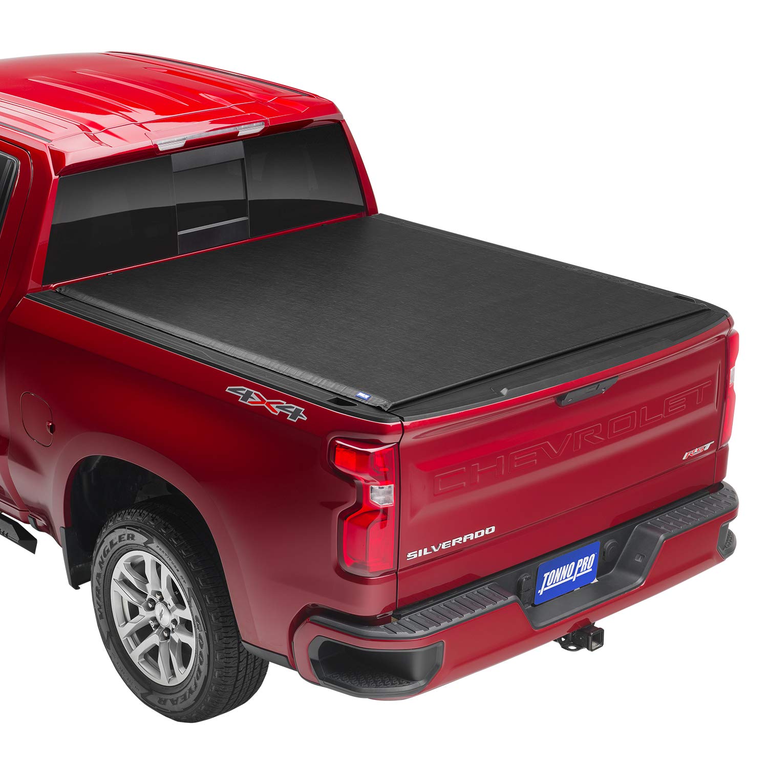 Tonno Pro Lo Roll, Soft Roll-Up Truck Bed Tonneau Cover | Lr-1040 | Fits 2007 - 2013, 2014 Hd Chevy/Gmc Silverado/Sierra 1500/2500/3500 8' 2' Bed (97.6')