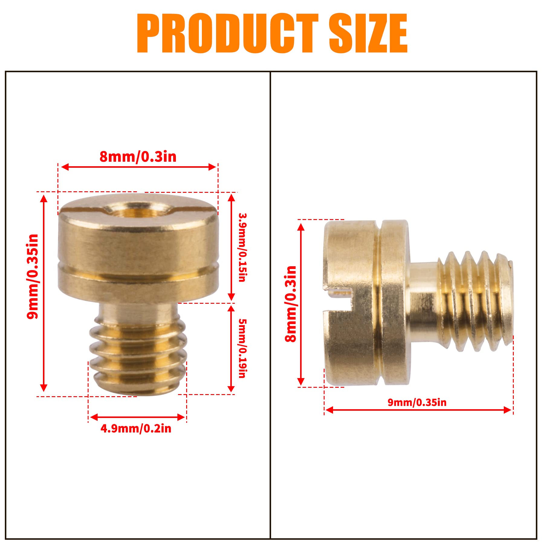 ORAEVY Carburetor Main jet kit Replace fit for VM22 Predator 212cc GX160 Honda GX200 CT200U 196cc KT196 Clones Go Kart Mini Bike