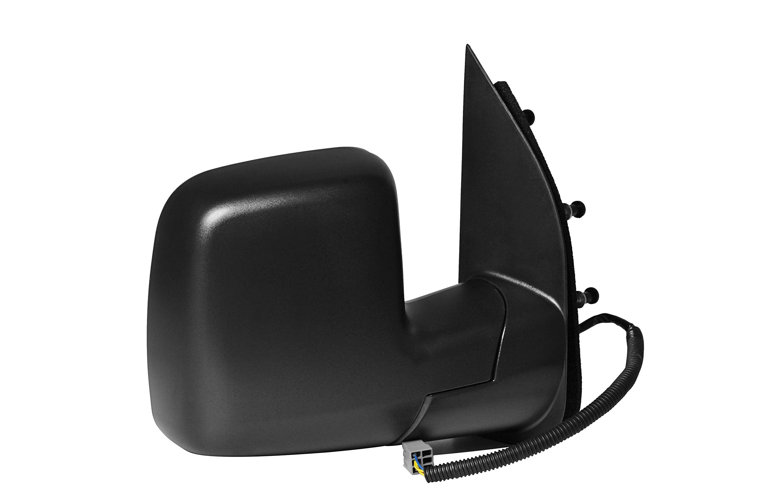 Dependable Direct Passenger Side Textured Side View Mirror Compatible With 2010-2014 Ford E-150 E-250 E-350 E-450 Super Duty - P
