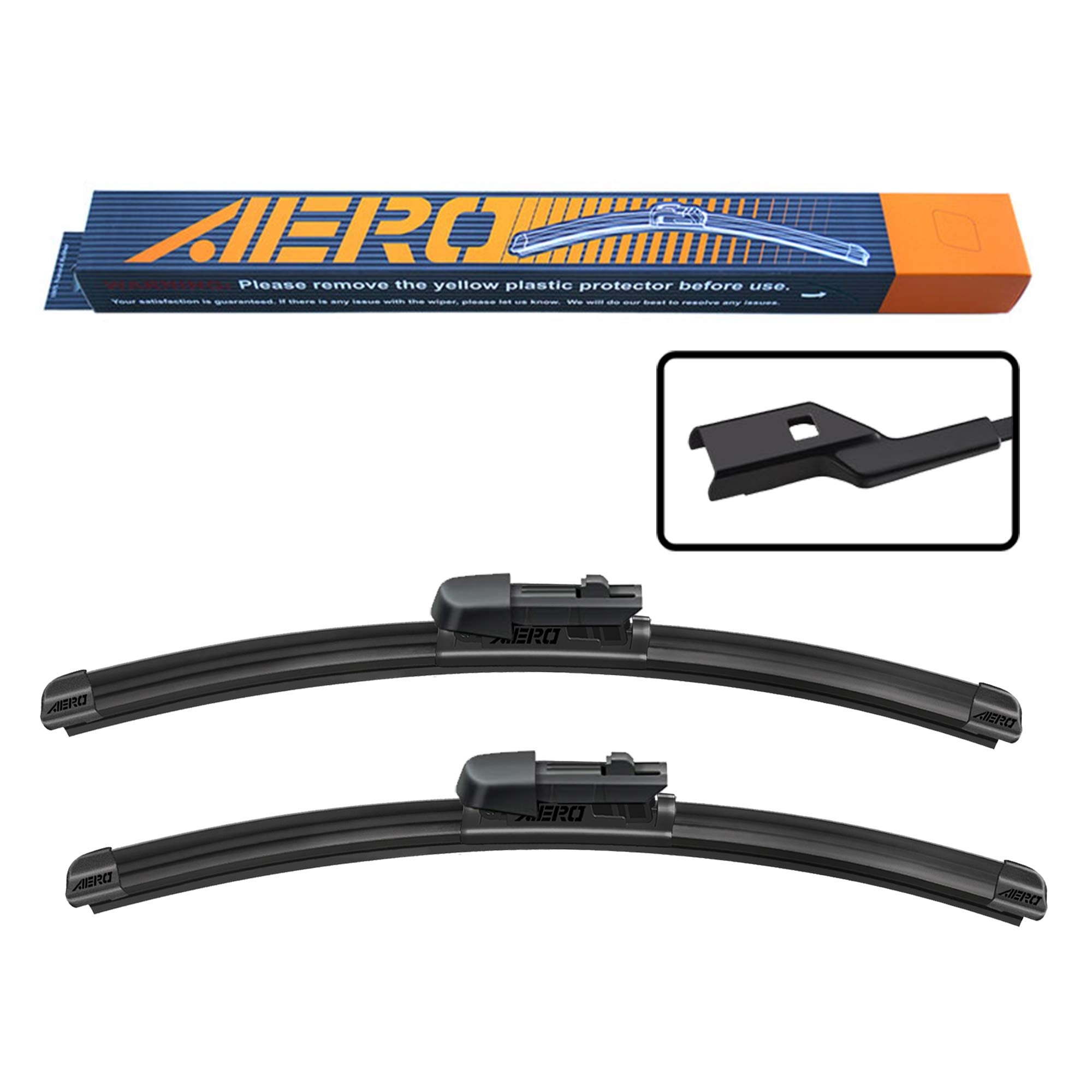 Aero Avenger 26''+18'' Premium Windshield Wiper Blades Oem Replacement For Buick Lacrosse 2019-2017 (Set Of 2)