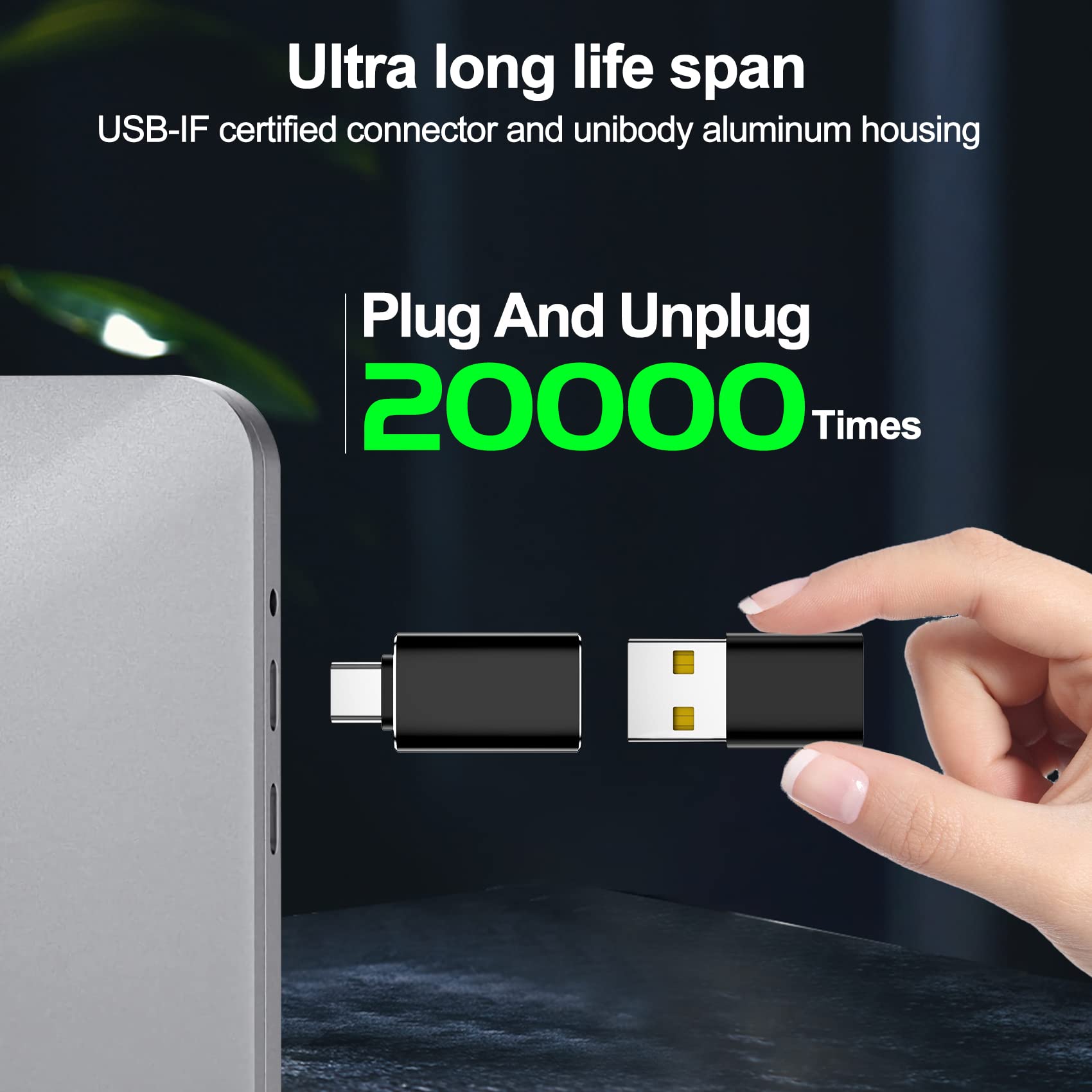 4 Pack,Usb To Usb C Adapter & Usb C To Usb Adapter,[2*Type C Female To A Male Charger]&[2*Usb C Male To Usb 3.0 Female] Otg Conv