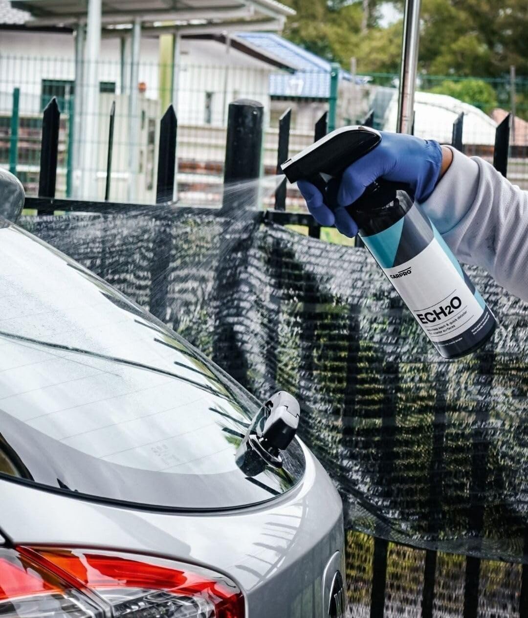 CARPRO ECH2O Waterless Wash - High Gloss Detail Spray & Clay Lubricant Concentrate, 4 Liter (135oz), Model CPEC4L